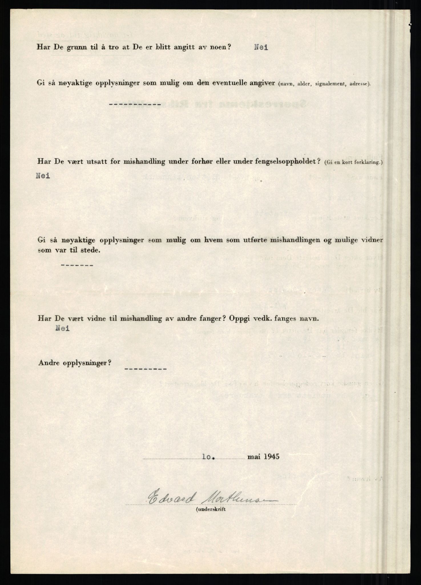 Rikspolitisjefen, AV/RA-S-1560/L/L0012: Mogensen, Øivind - Noraas, Lars, 1940-1945, p. 102