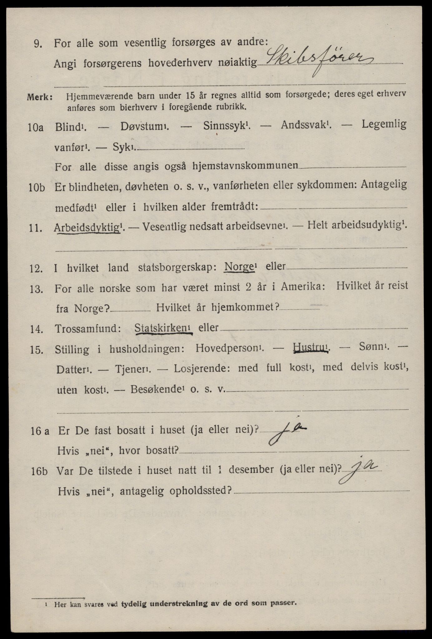 SAKO, 1920 census for Nissedal, 1920, p. 1800