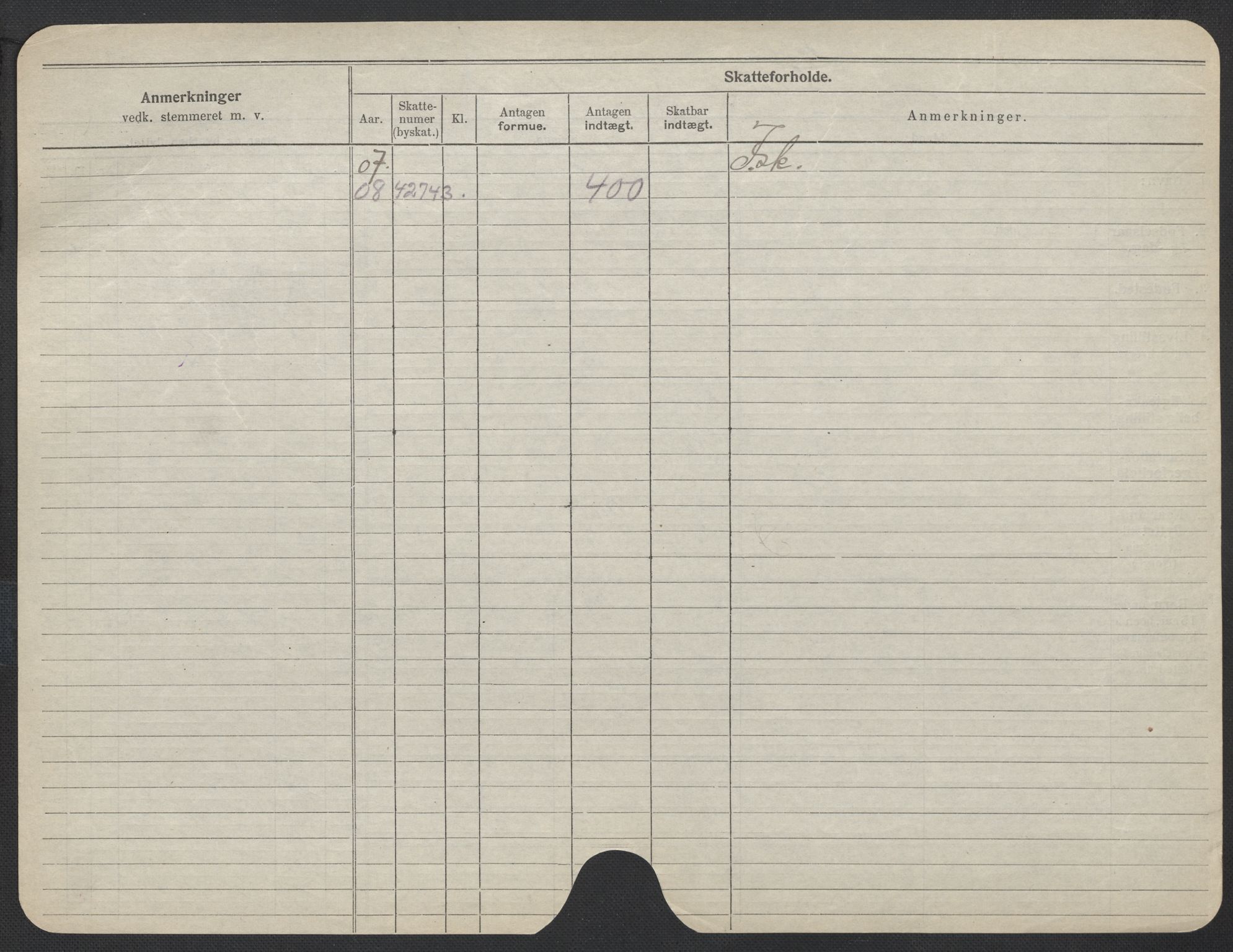 Oslo folkeregister, Registerkort, AV/SAO-A-11715/F/Fa/Fac/L0017: Kvinner, 1906-1914, p. 609b