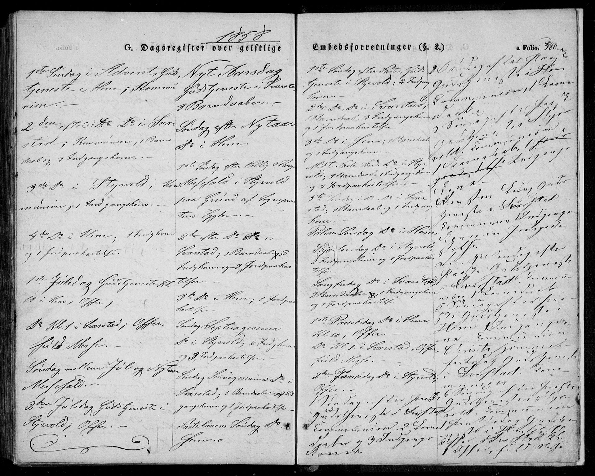 Lardal kirkebøker, AV/SAKO-A-350/F/Fa/L0006: Parish register (official) no. I 6, 1835-1860, p. 580