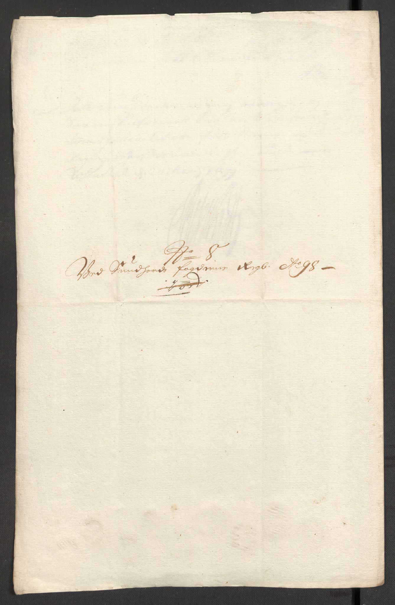 Rentekammeret inntil 1814, Reviderte regnskaper, Fogderegnskap, AV/RA-EA-4092/R48/L2977: Fogderegnskap Sunnhordland og Hardanger, 1697-1698, p. 366