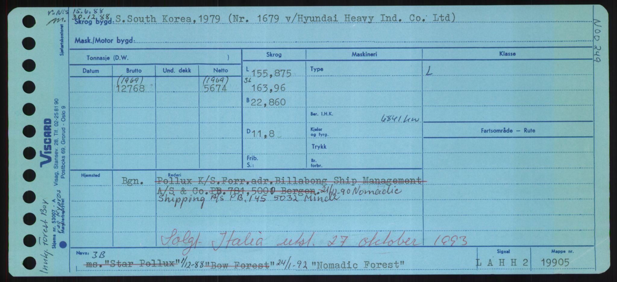 Sjøfartsdirektoratet med forløpere, Skipsmålingen, AV/RA-S-1627/H/Hd/L0026: Fartøy, N-Norhol, p. 253