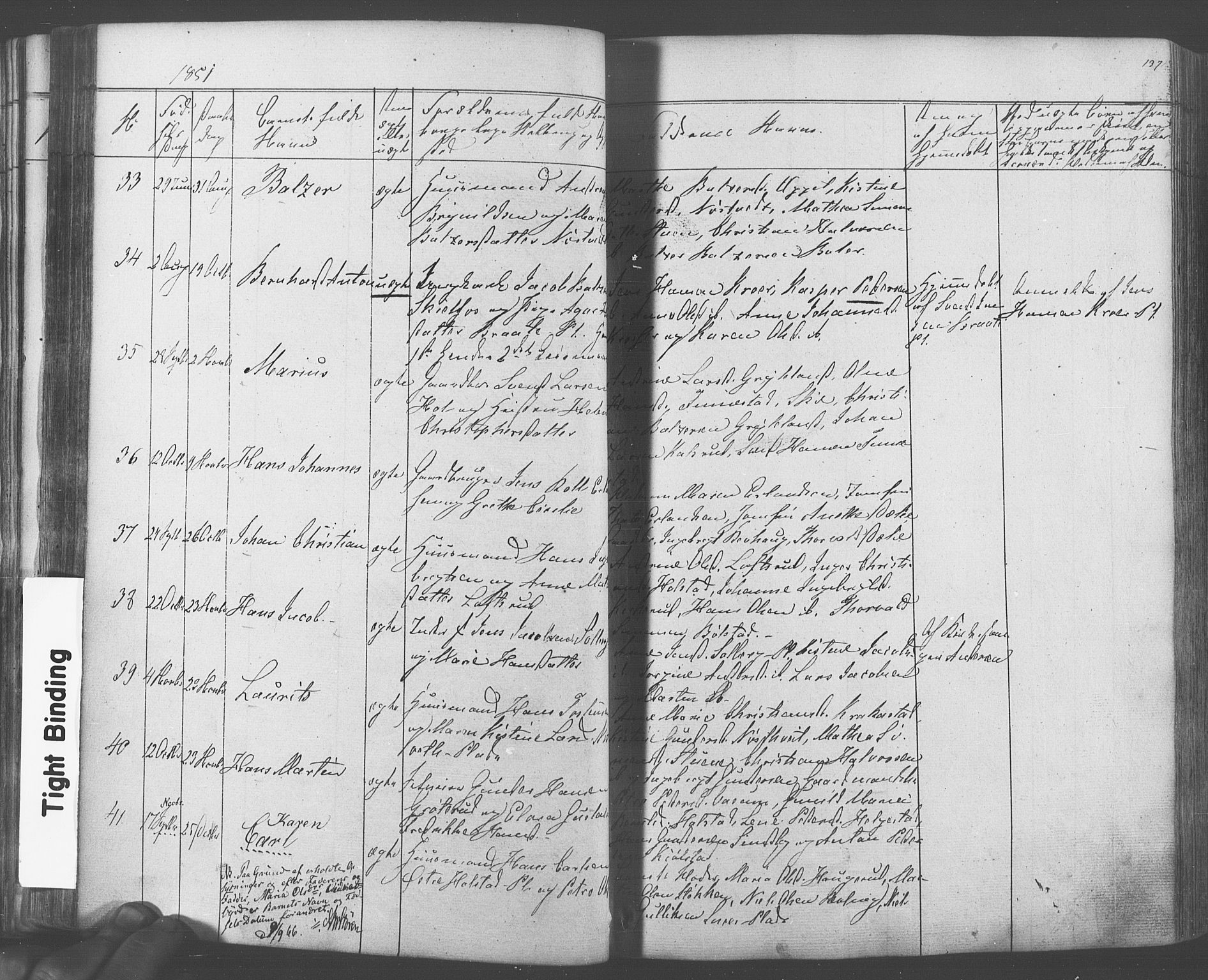 Ås prestekontor Kirkebøker, AV/SAO-A-10894/F/Fa/L0006: Parish register (official) no. I 6, 1841-1853, p. 136-137