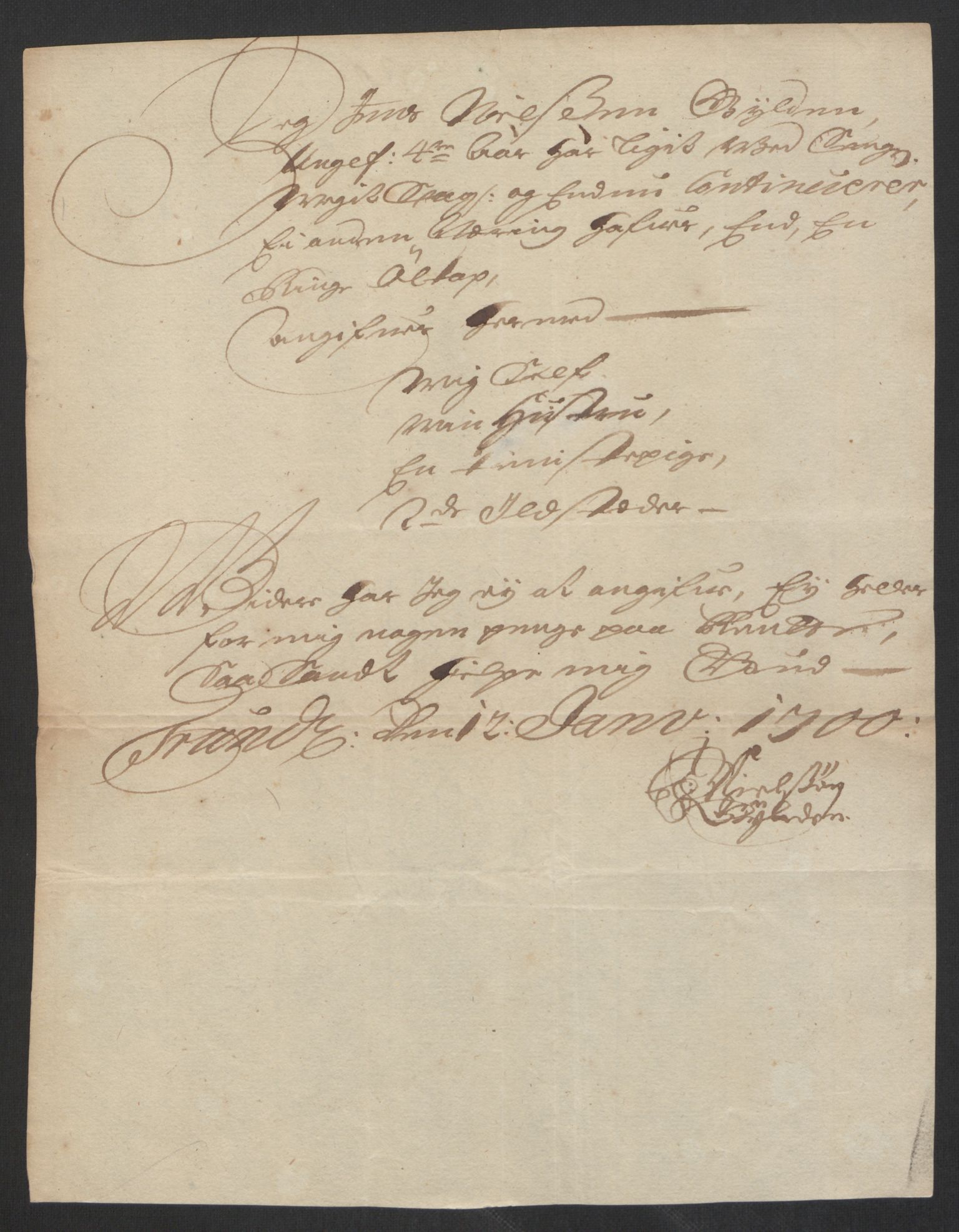 Rentekammeret inntil 1814, Reviderte regnskaper, Byregnskaper, AV/RA-EA-4066/R/Rs/L0507: [S3] Kontribusjonsregnskap, 1699-1711, p. 89