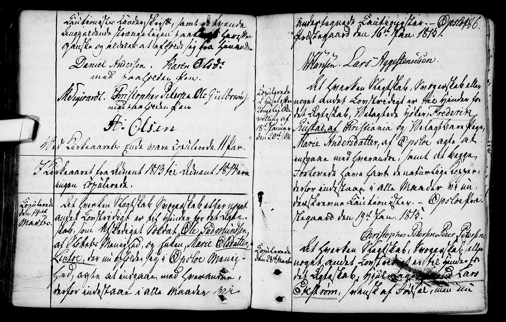 Gamlebyen prestekontor Kirkebøker, SAO/A-10884/F/Fa/L0001: Parish register (official) no. 1, 1734-1818, p. 186