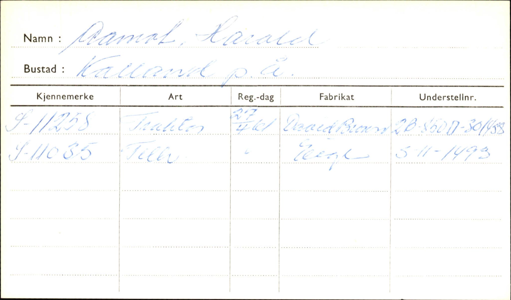 Statens vegvesen, Sogn og Fjordane vegkontor, AV/SAB-A-5301/4/F/L0002: Eigarregister Fjordane til 1.6.1961, 1930-1961, p. 793