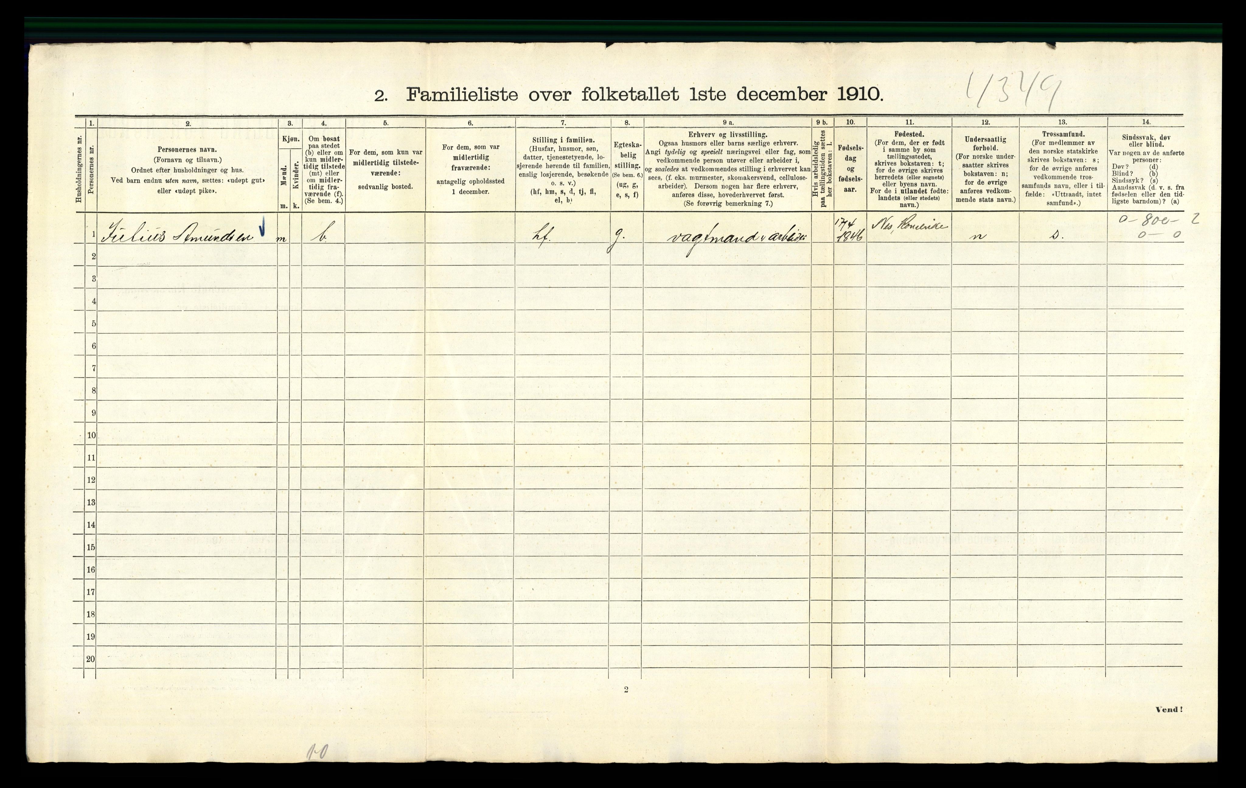 RA, 1910 census for Kristiania, 1910, p. 6040