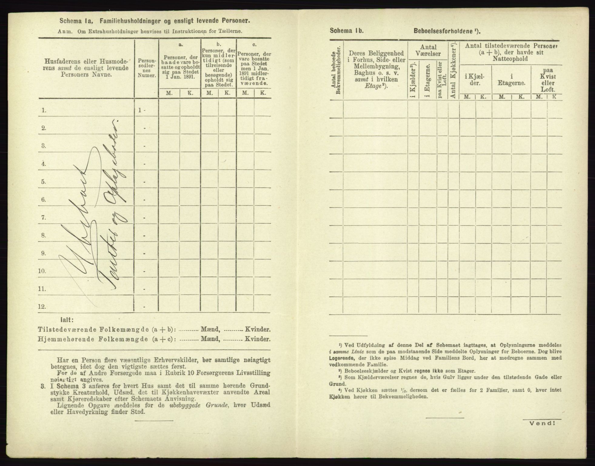 RA, 1891 census for 0101 Fredrikshald, 1891, p. 787