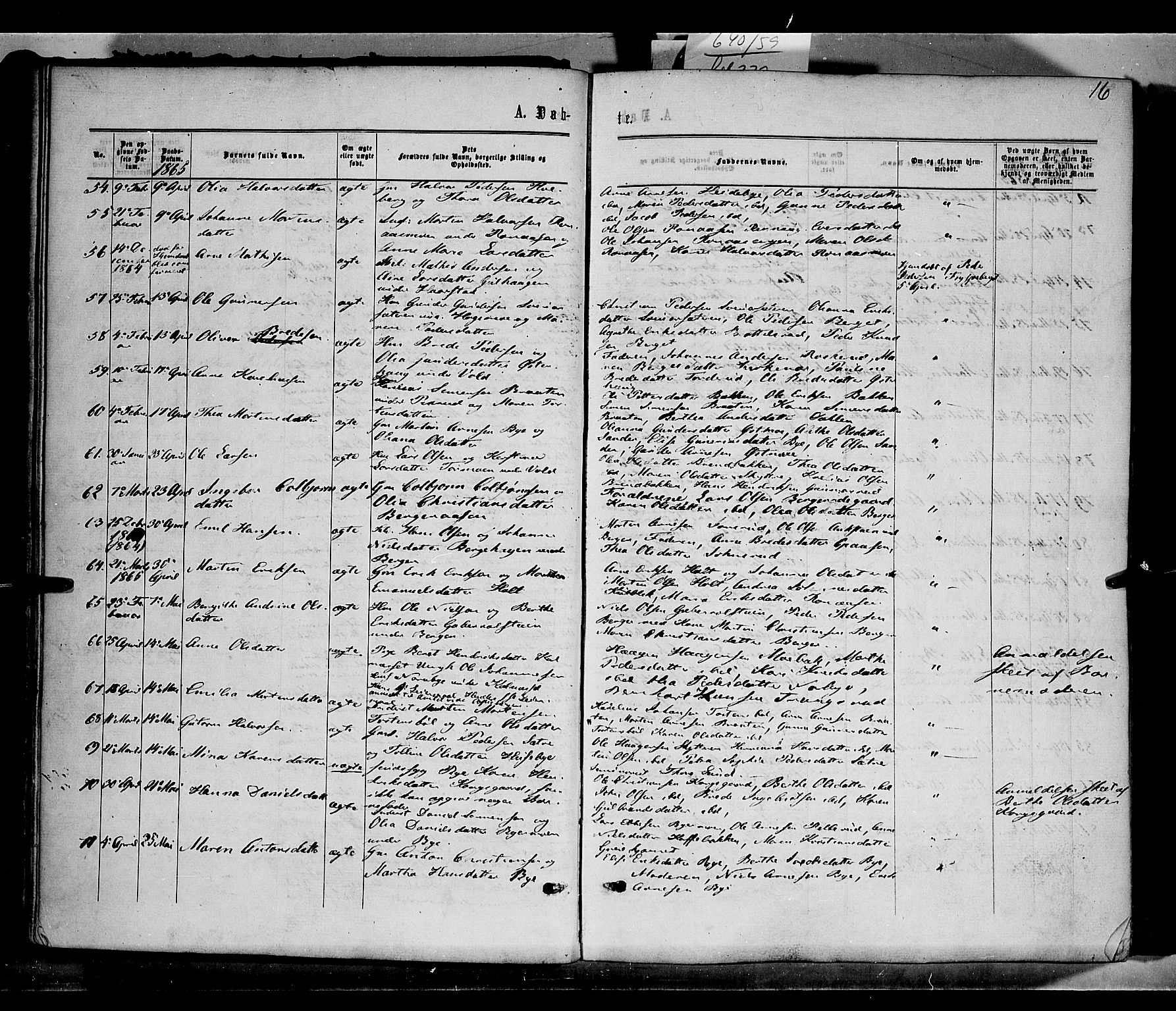 Grue prestekontor, AV/SAH-PREST-036/H/Ha/Haa/L0010: Parish register (official) no. 10, 1864-1873, p. 16