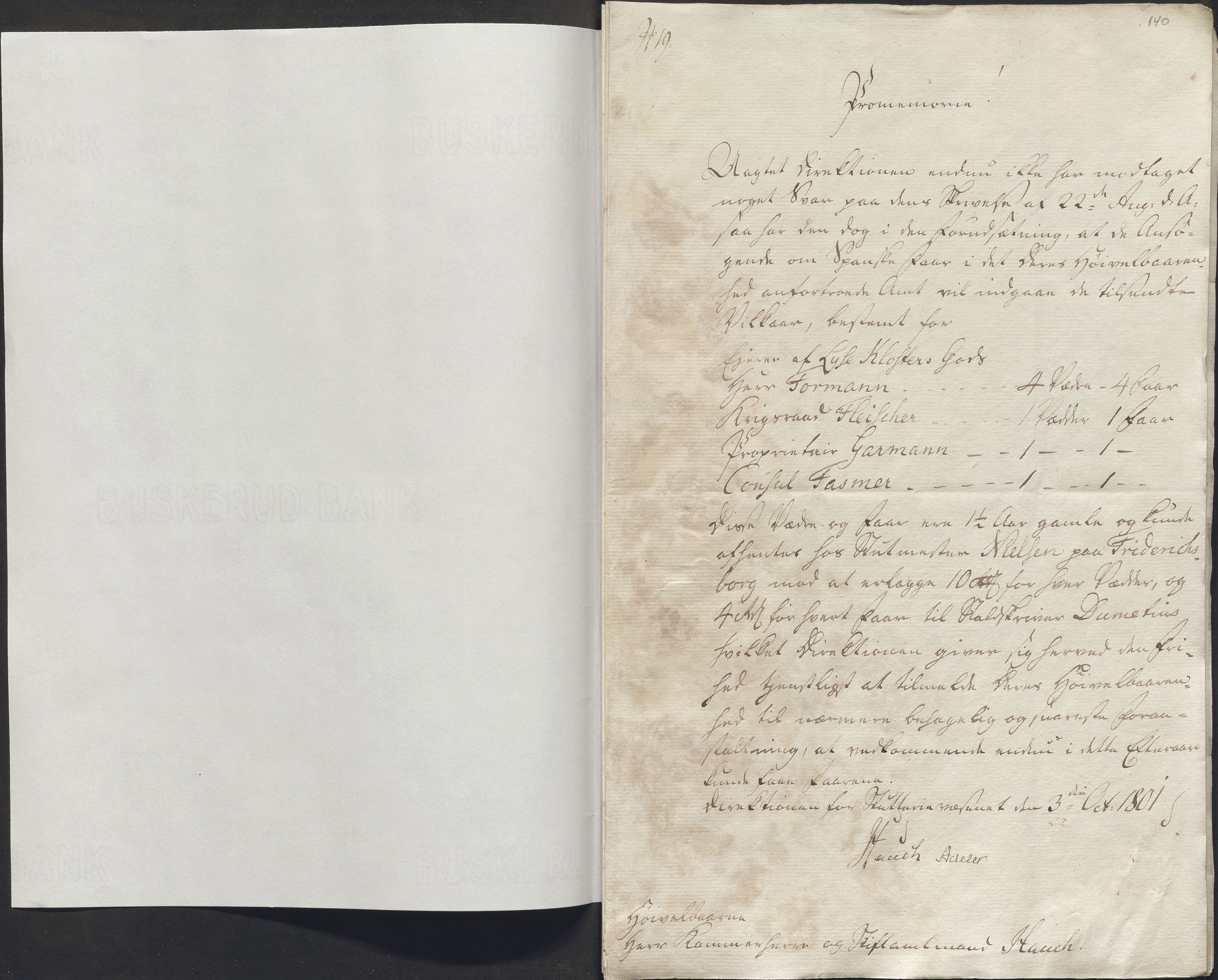Stiftamtmannen i Bergen, SAB/A-100006/E/Ea/0164 / Lnr. 552 - Direksjonen for Stutterivesenet og Veterinærskolen, 1799-1813, p. 12