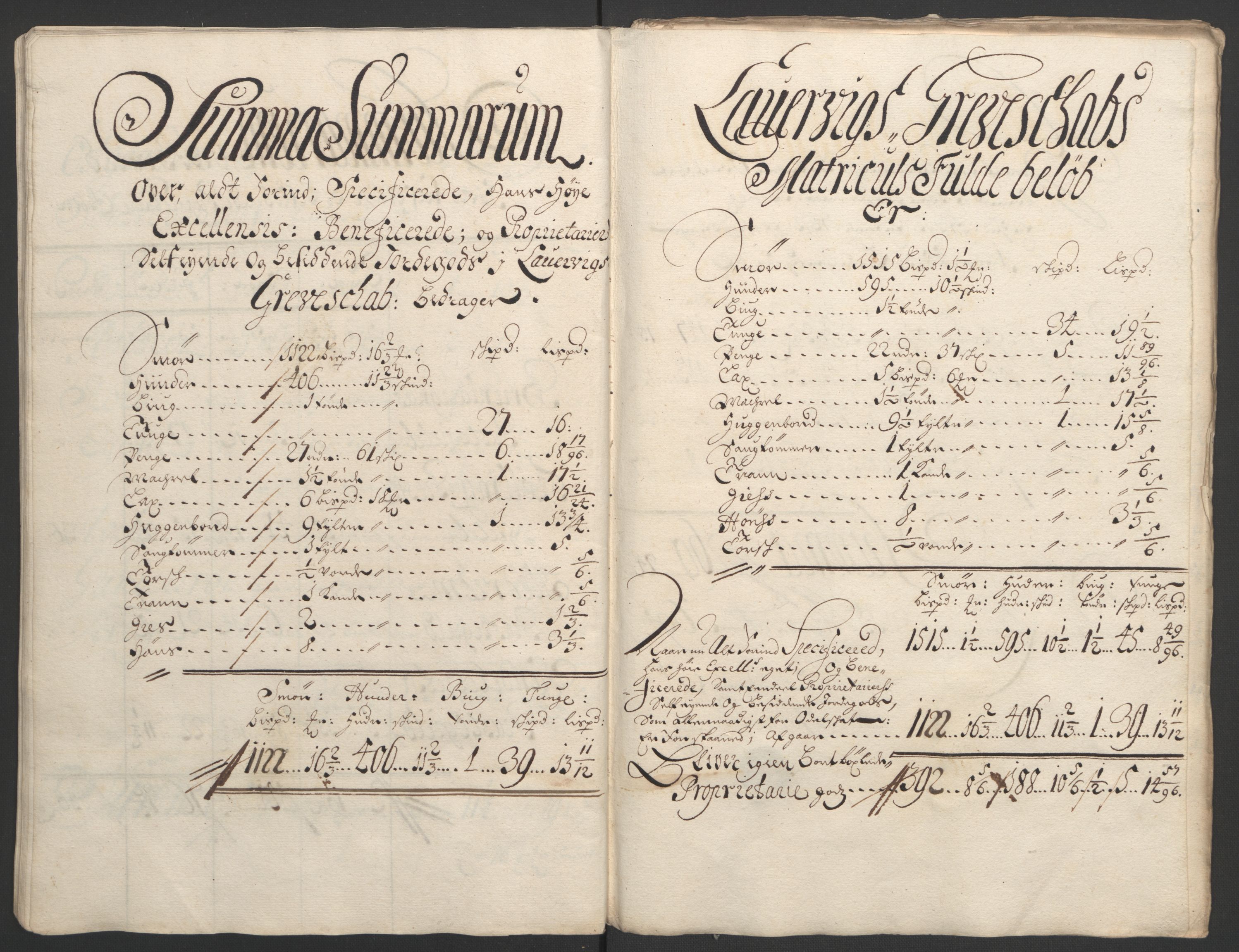 Rentekammeret inntil 1814, Reviderte regnskaper, Fogderegnskap, AV/RA-EA-4092/R33/L1974: Fogderegnskap Larvik grevskap, 1693-1695, p. 125