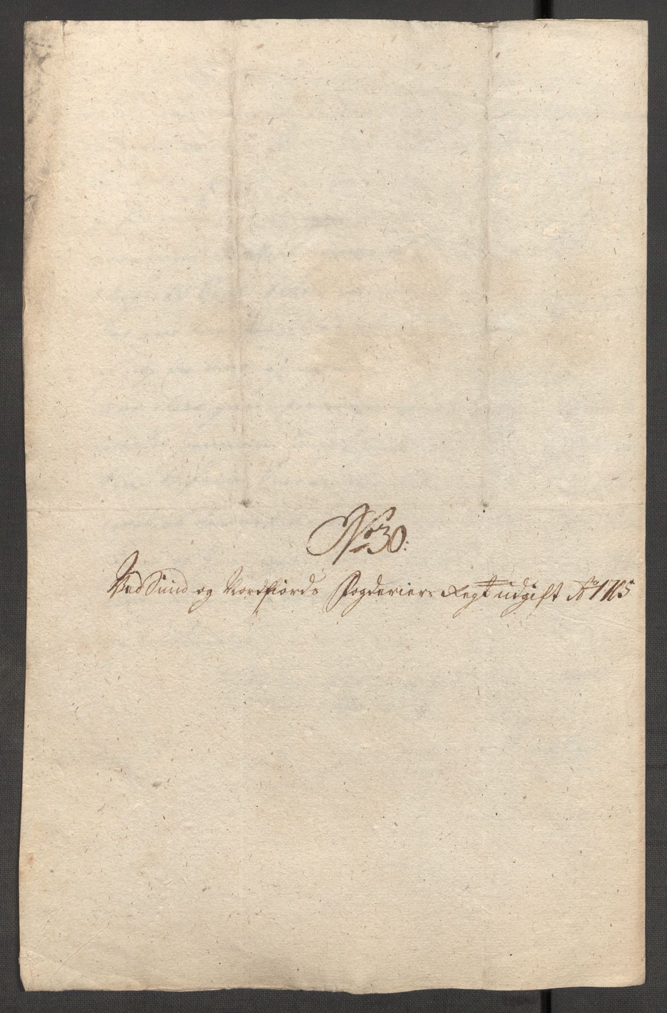 Rentekammeret inntil 1814, Reviderte regnskaper, Fogderegnskap, AV/RA-EA-4092/R53/L3429: Fogderegnskap Sunn- og Nordfjord, 1705, p. 269