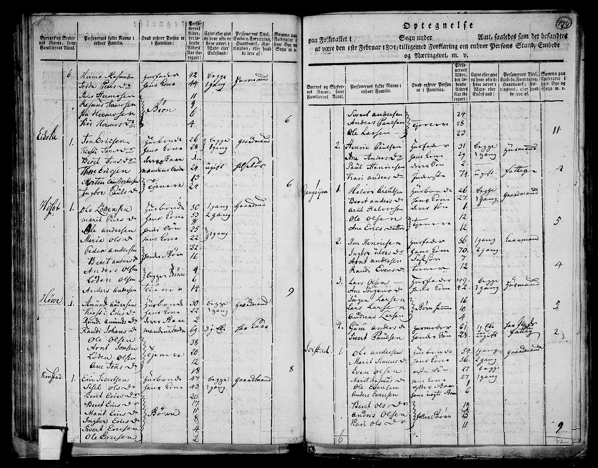 RA, 1801 census for 1638P Orkdal, 1801, p. 473b-474a