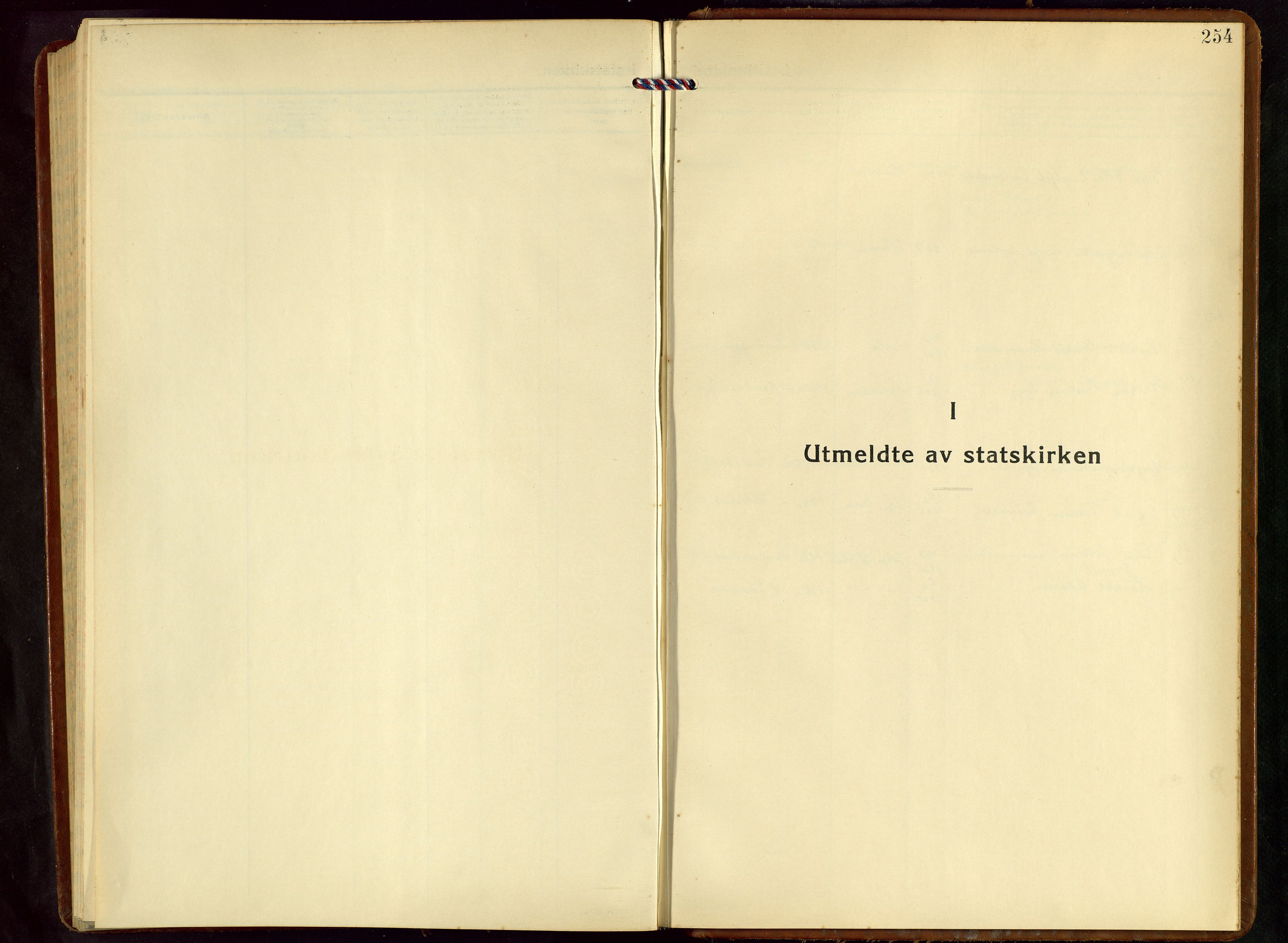 Hetland sokneprestkontor, SAST/A-101826/30/30BB/L0015: Parish register (copy) no. B 15, 1940-1955, p. 254