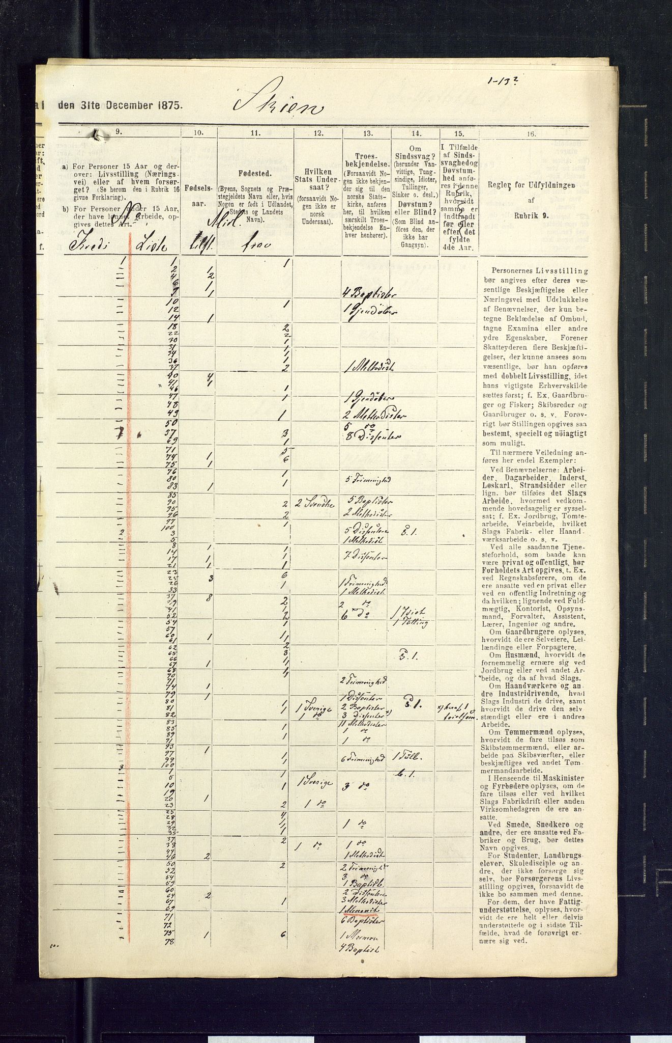 SAKO, 1875 census for 0806P Skien, 1875, p. 24