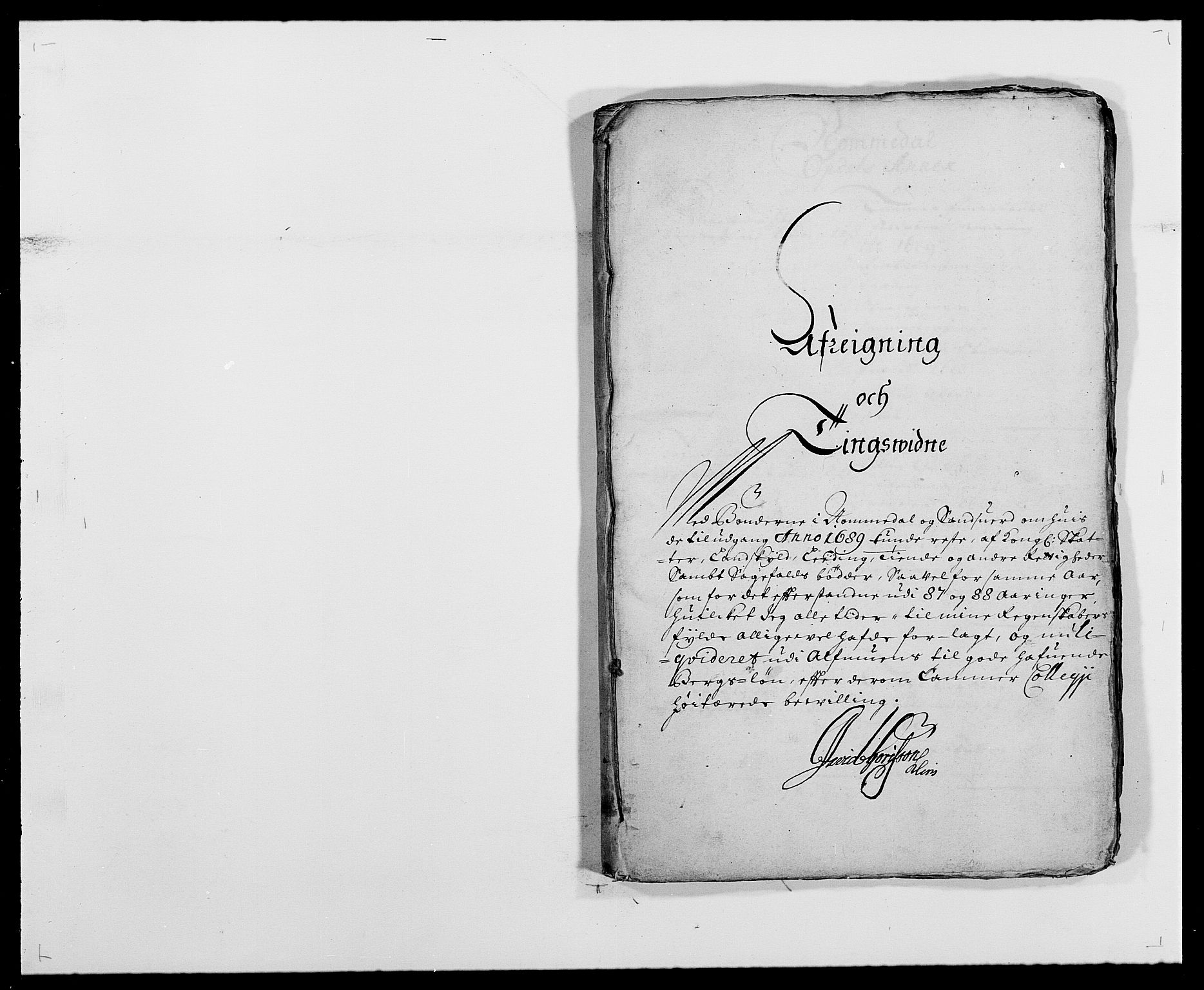 Rentekammeret inntil 1814, Reviderte regnskaper, Fogderegnskap, AV/RA-EA-4092/R24/L1574: Fogderegnskap Numedal og Sandsvær, 1688-1691, p. 37