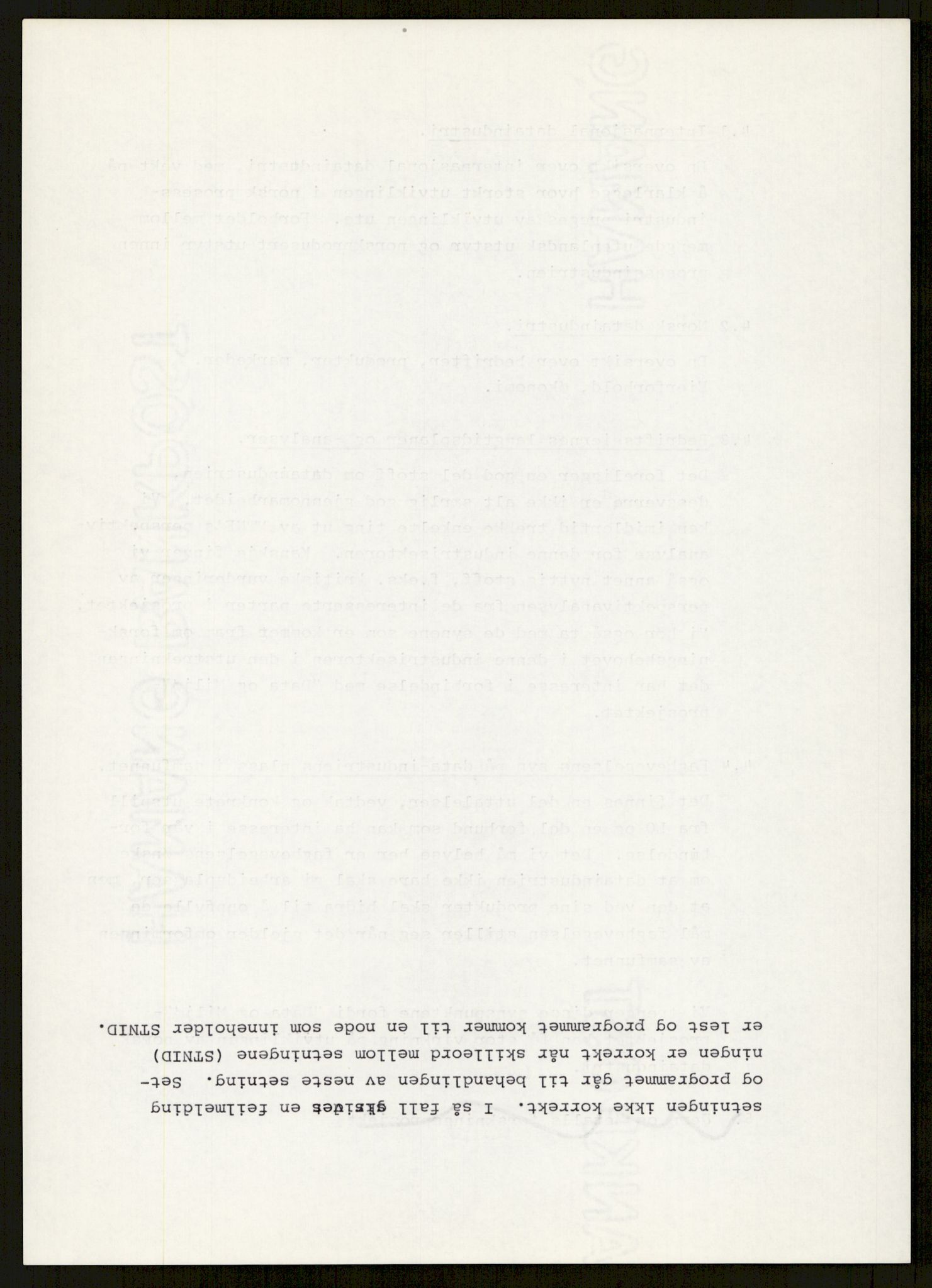 Nygaard, Kristen, AV/RA-PA-1398/F/Fi/L0009: Fagbevegelse, demokrati, Jern- og Metallprosjektet, 1970-2002, p. 276