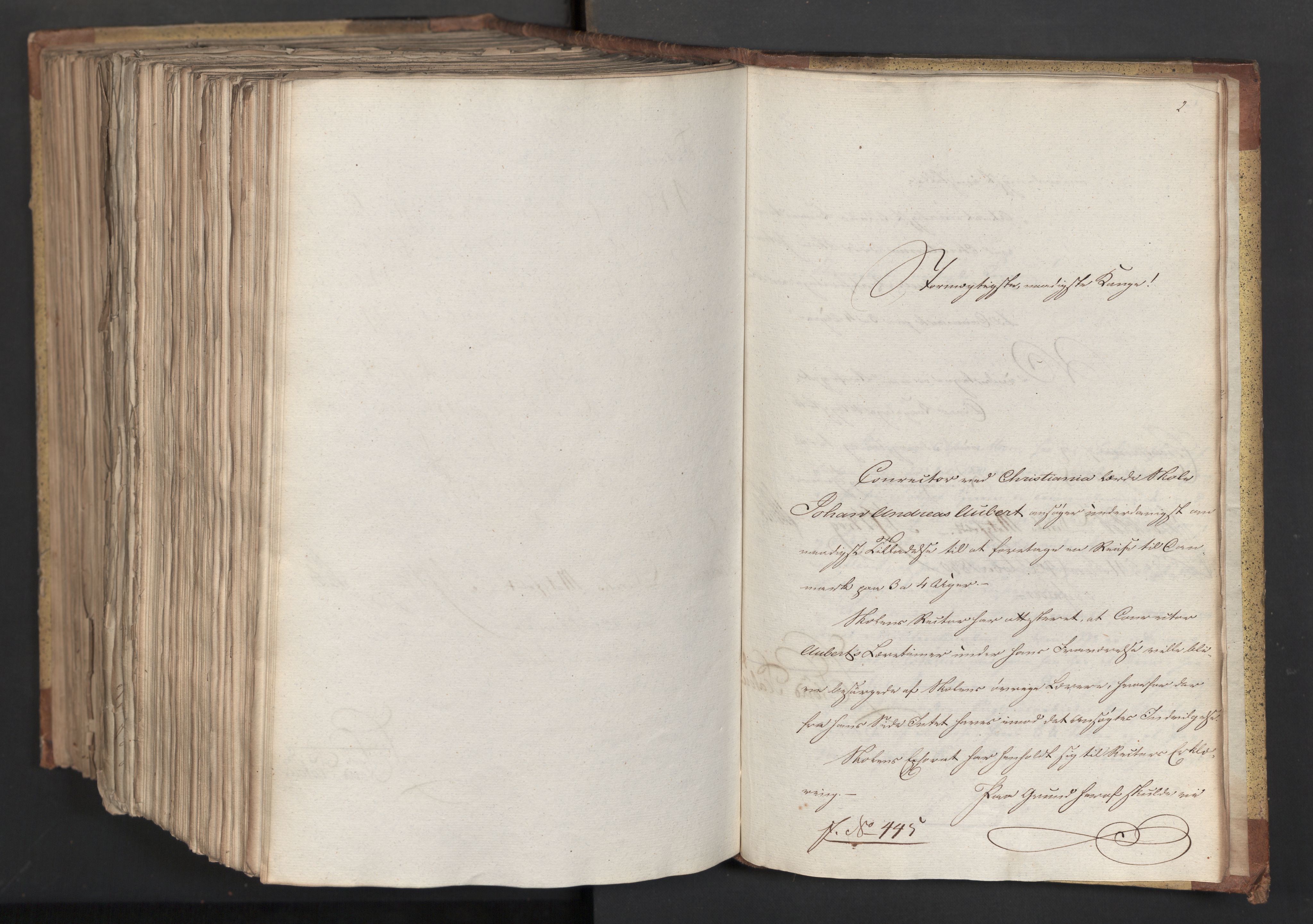 Statsrådsavdelingen i Stockholm, RA/S-1003/D/Da/L0066: Regjeringsinnstillinger nr. 240-449, 1830, p. 813