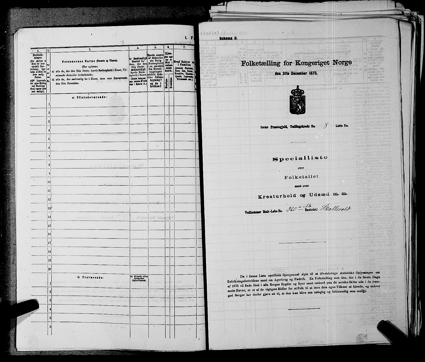 SAKO, 1875 census for 0721P Sem, 1875, p. 1356