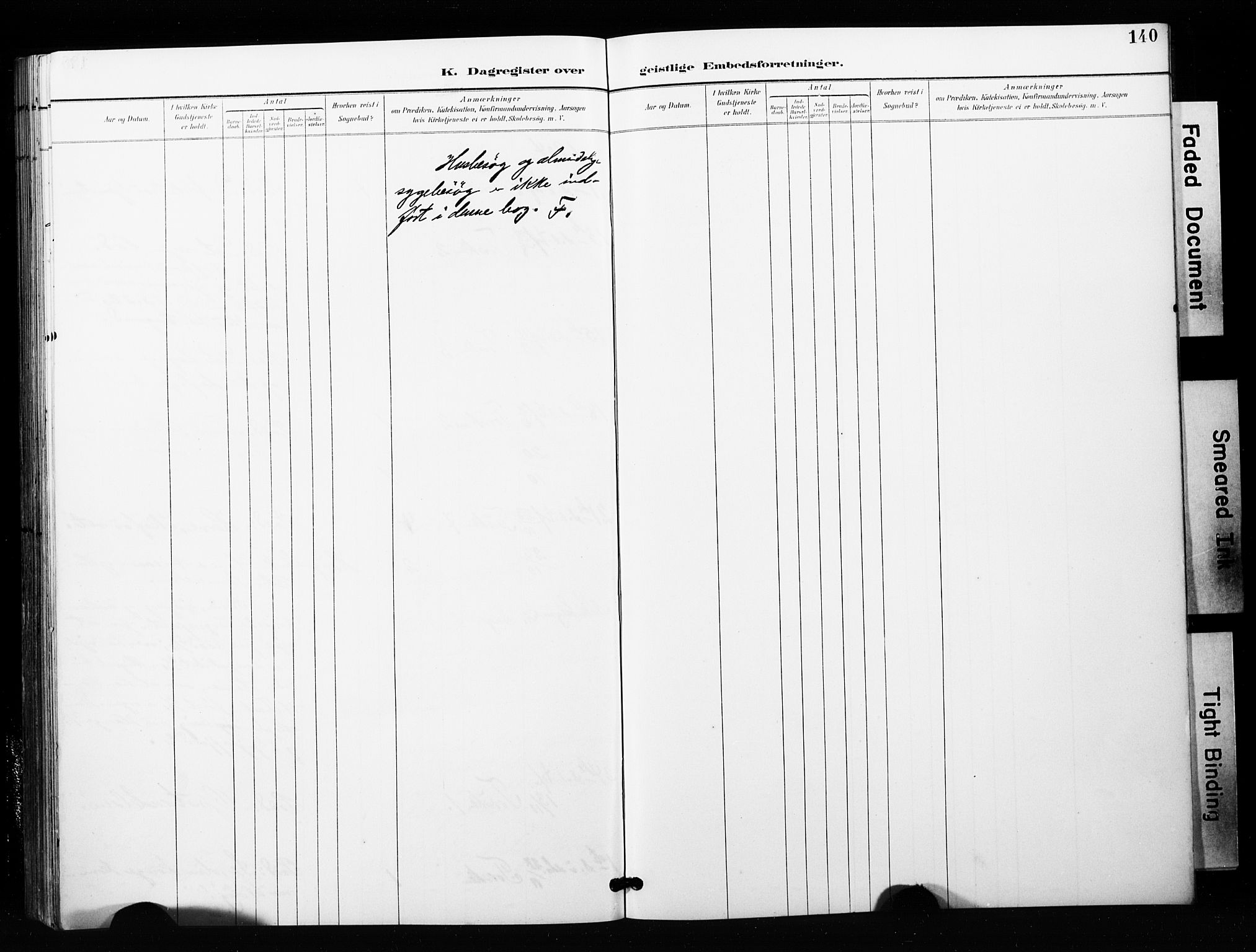 Berg sokneprestkontor, SATØ/S-1318/G/Ga/Gaa/L0006kirke: Parish register (official) no. 6, 1894-1904, p. 140