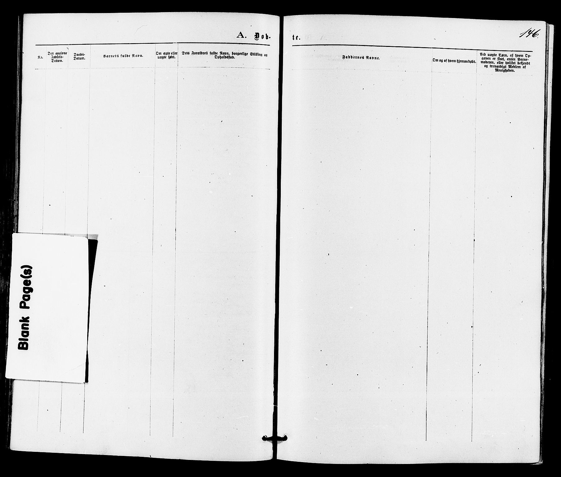 Drangedal kirkebøker, SAKO/A-258/F/Fa/L0009: Parish register (official) no. 9 /1, 1872-1884, p. 146