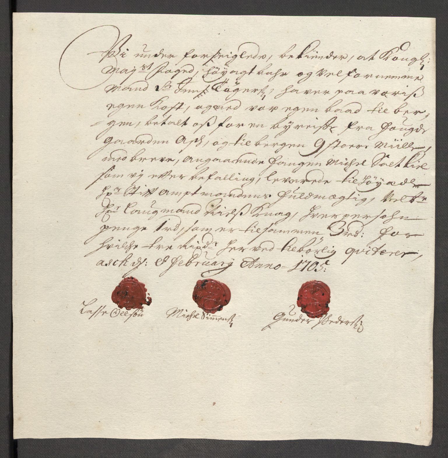 Rentekammeret inntil 1814, Reviderte regnskaper, Fogderegnskap, AV/RA-EA-4092/R53/L3429: Fogderegnskap Sunn- og Nordfjord, 1705, p. 232