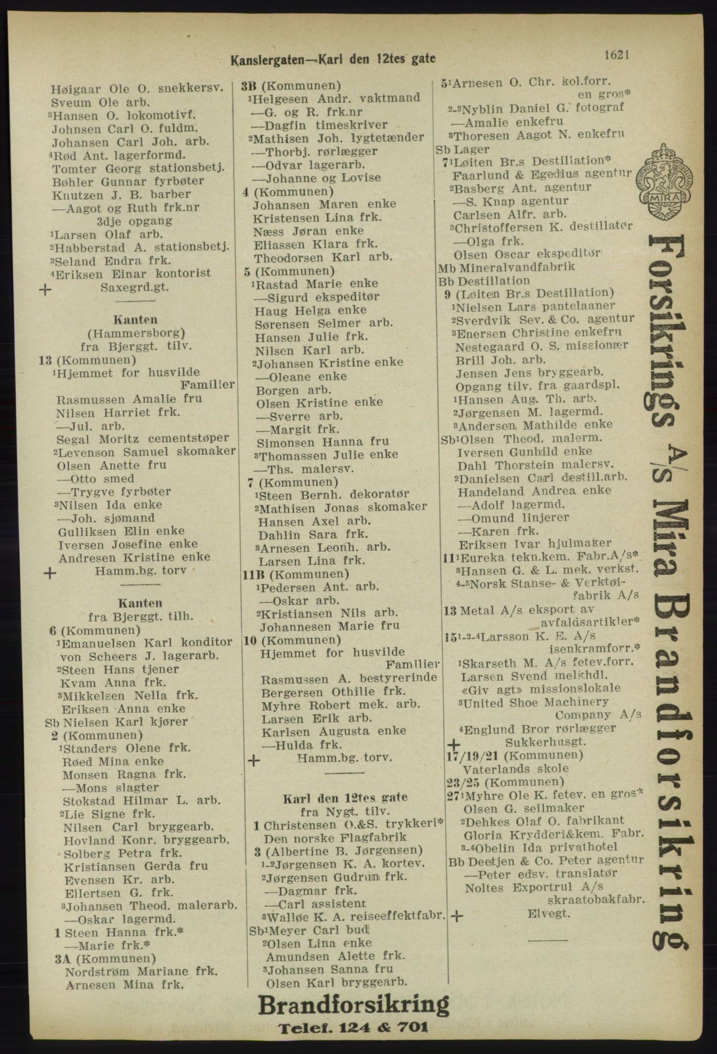 Kristiania/Oslo adressebok, PUBL/-, 1918, p. 1774