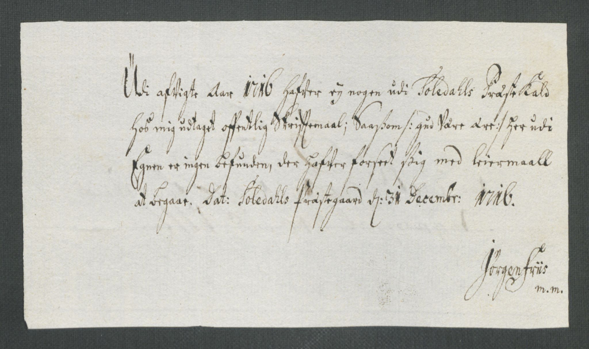 Rentekammeret inntil 1814, Reviderte regnskaper, Fogderegnskap, AV/RA-EA-4092/R47/L2869: Fogderegnskap Ryfylke, 1716, p. 274