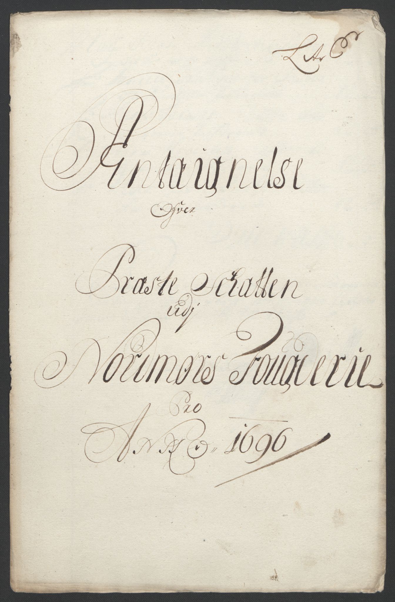 Rentekammeret inntil 1814, Reviderte regnskaper, Fogderegnskap, RA/EA-4092/R56/L3736: Fogderegnskap Nordmøre, 1694-1696, p. 420