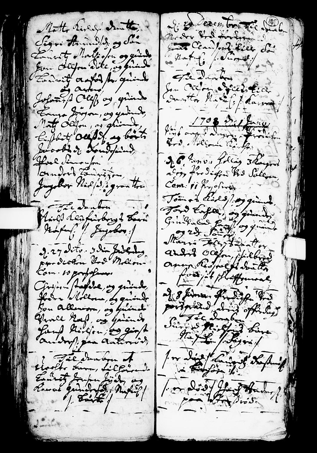 Solum kirkebøker, SAKO/A-306/F/Fa/L0001: Parish register (official) no. I 1, 1701-1716, p. 125