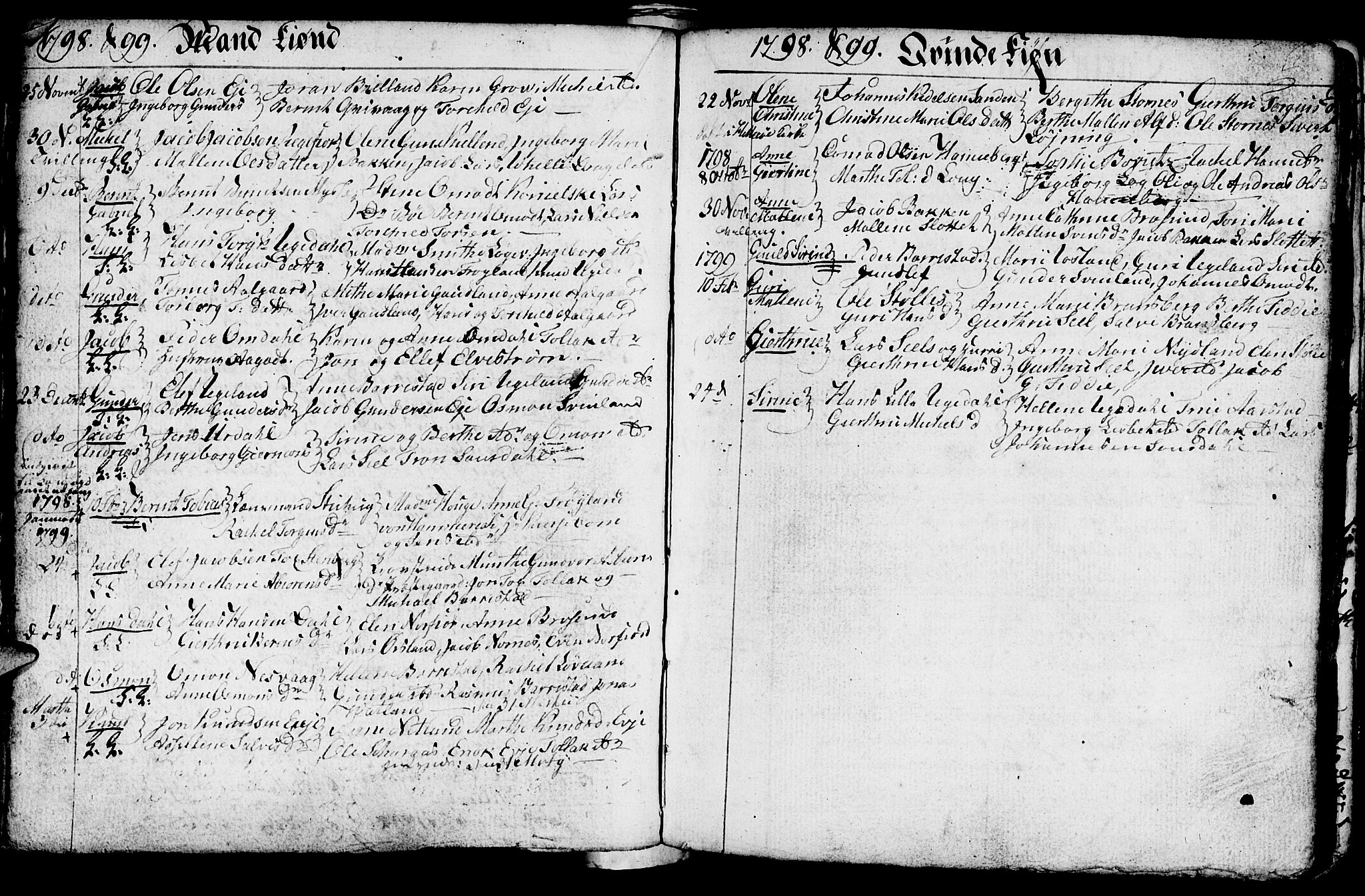 Sokndal sokneprestkontor, SAST/A-101808: Parish register (official) no. A 4, 1762-1811