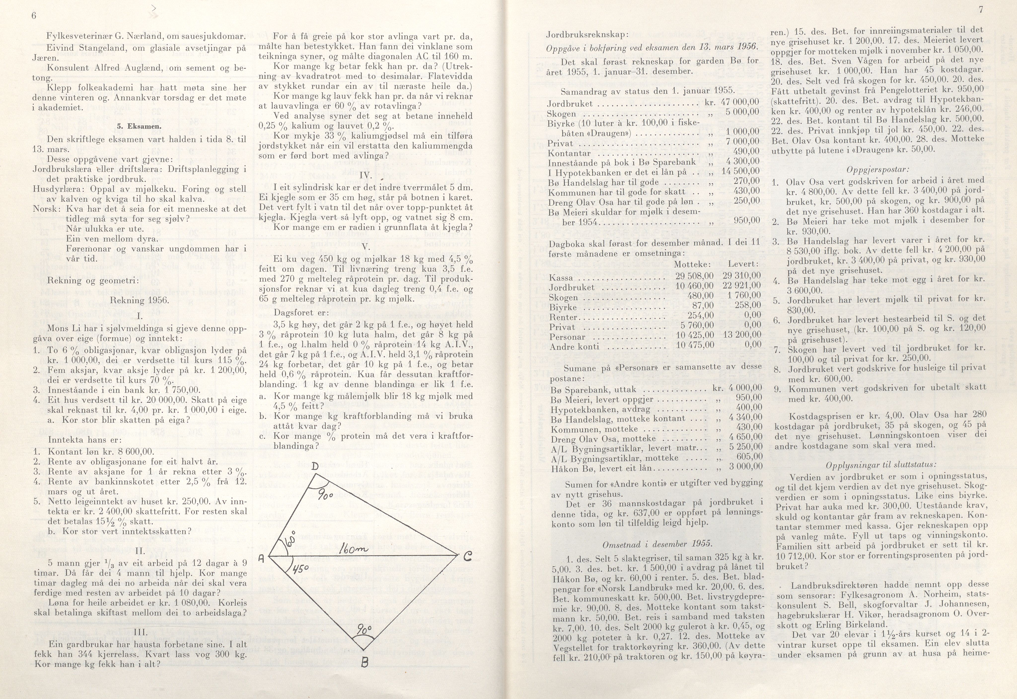 Rogaland fylkeskommune - Fylkesrådmannen , IKAR/A-900/A/Aa/Aaa/L0076: Møtebok , 1957, p. 6-7