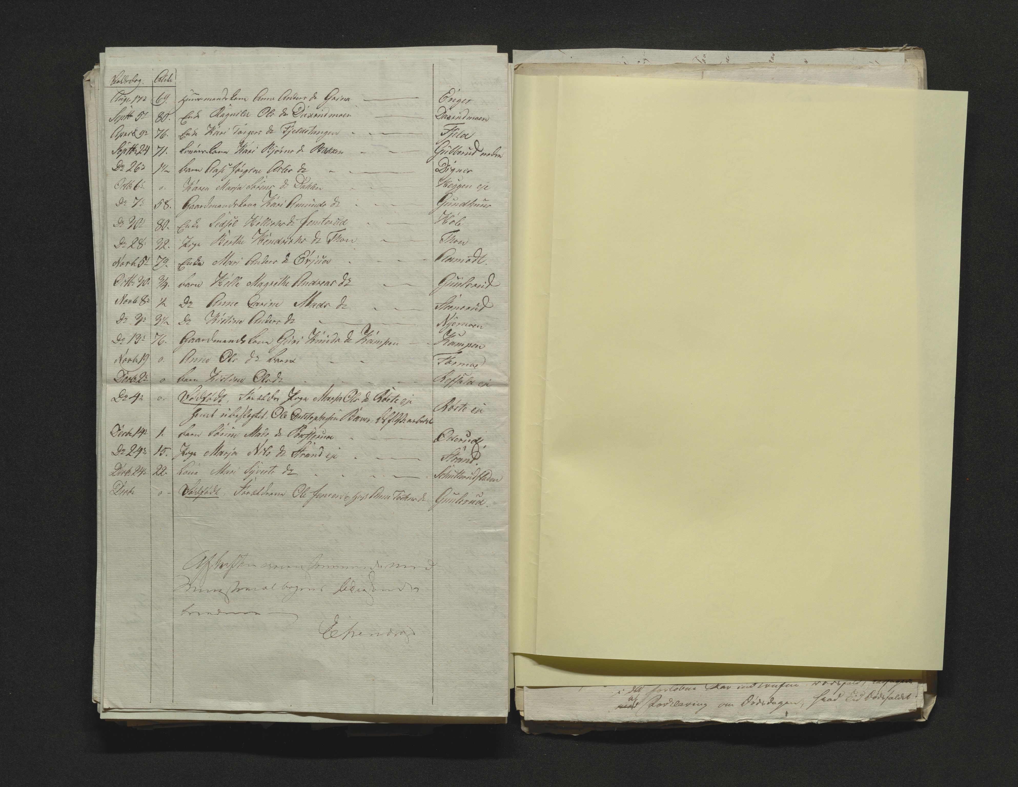 Eiker, Modum og Sigdal sorenskriveri, AV/SAKO-A-123/H/Ha/Hab/L0002: Dødsfallsmeldinger, 1823-1829, p. 305