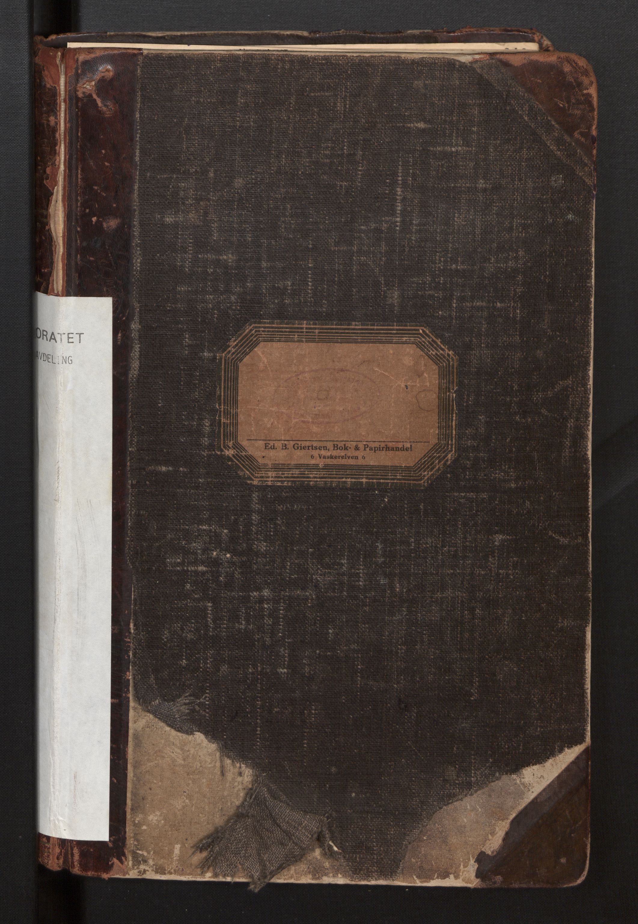 Fiskeridirektoratet - 1 Adm. ledelse - 13 Båtkontoret, AV/SAB-A-2003/I/Ia/Iah/L0007: 135.0804/1 Merkeprotokoll - Austevoll, 1920-1933