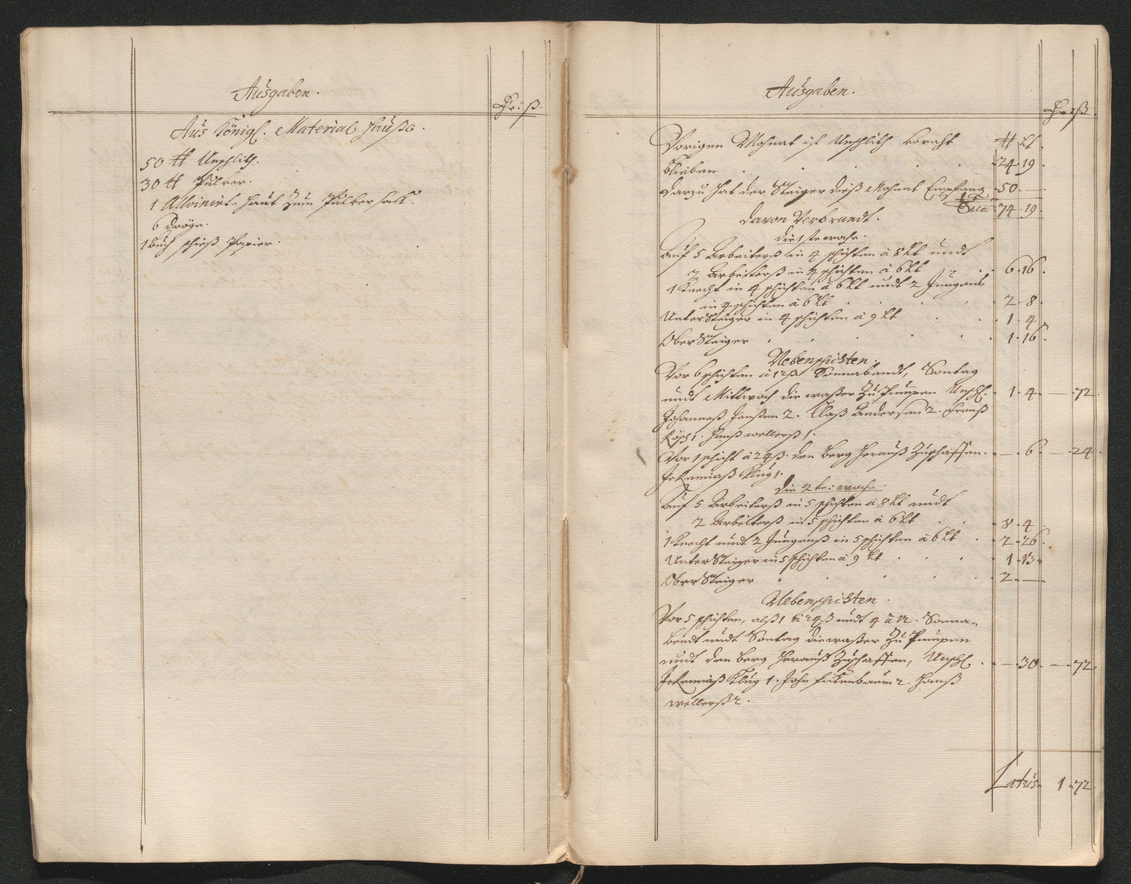 Kongsberg Sølvverk 1623-1816, AV/SAKO-EA-3135/001/D/Dc/Dcd/L0063: Utgiftsregnskap for gruver m.m. , 1687, p. 36