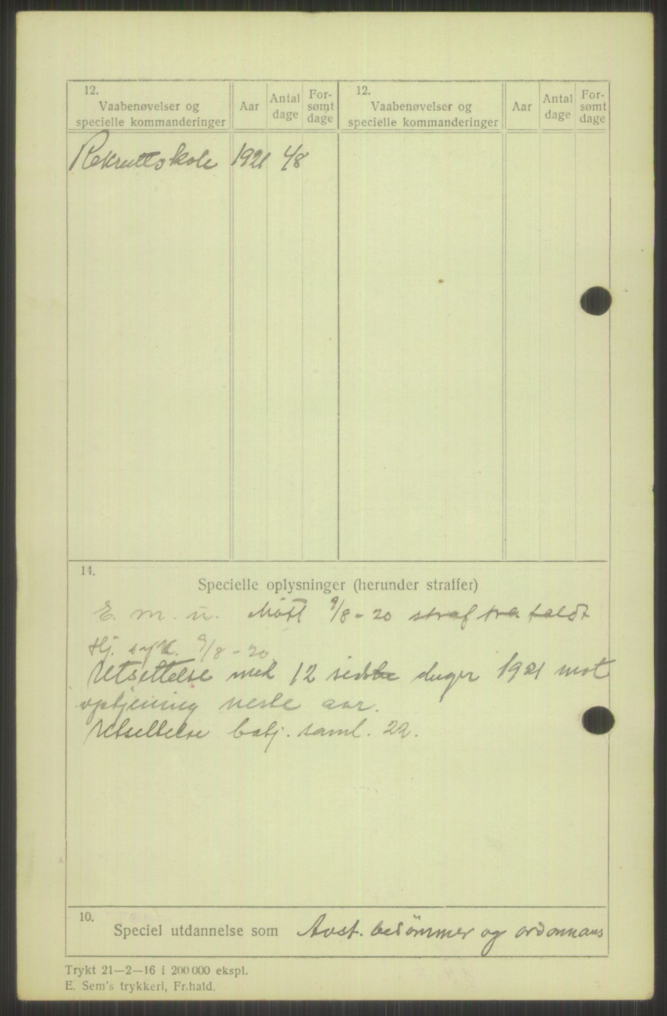 Forsvaret, Varanger bataljon, AV/RA-RAFA-2258/1/D/L0440: Rulleblad for fødte 1892-1912, 1892-1912, p. 188