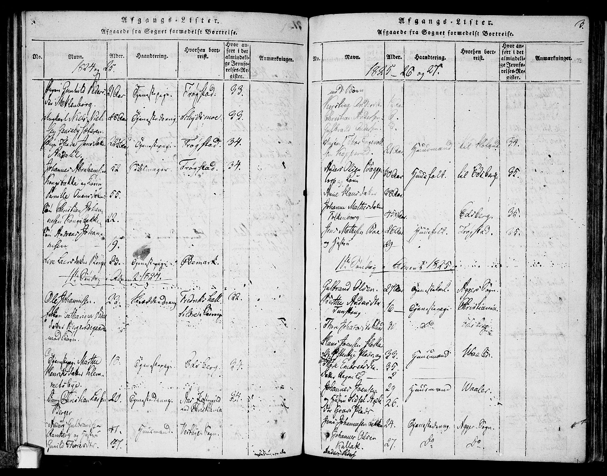 Rødenes prestekontor Kirkebøker, AV/SAO-A-2005/F/Fa/L0004: Parish register (official) no. I 4, 1814-1838, p. 3