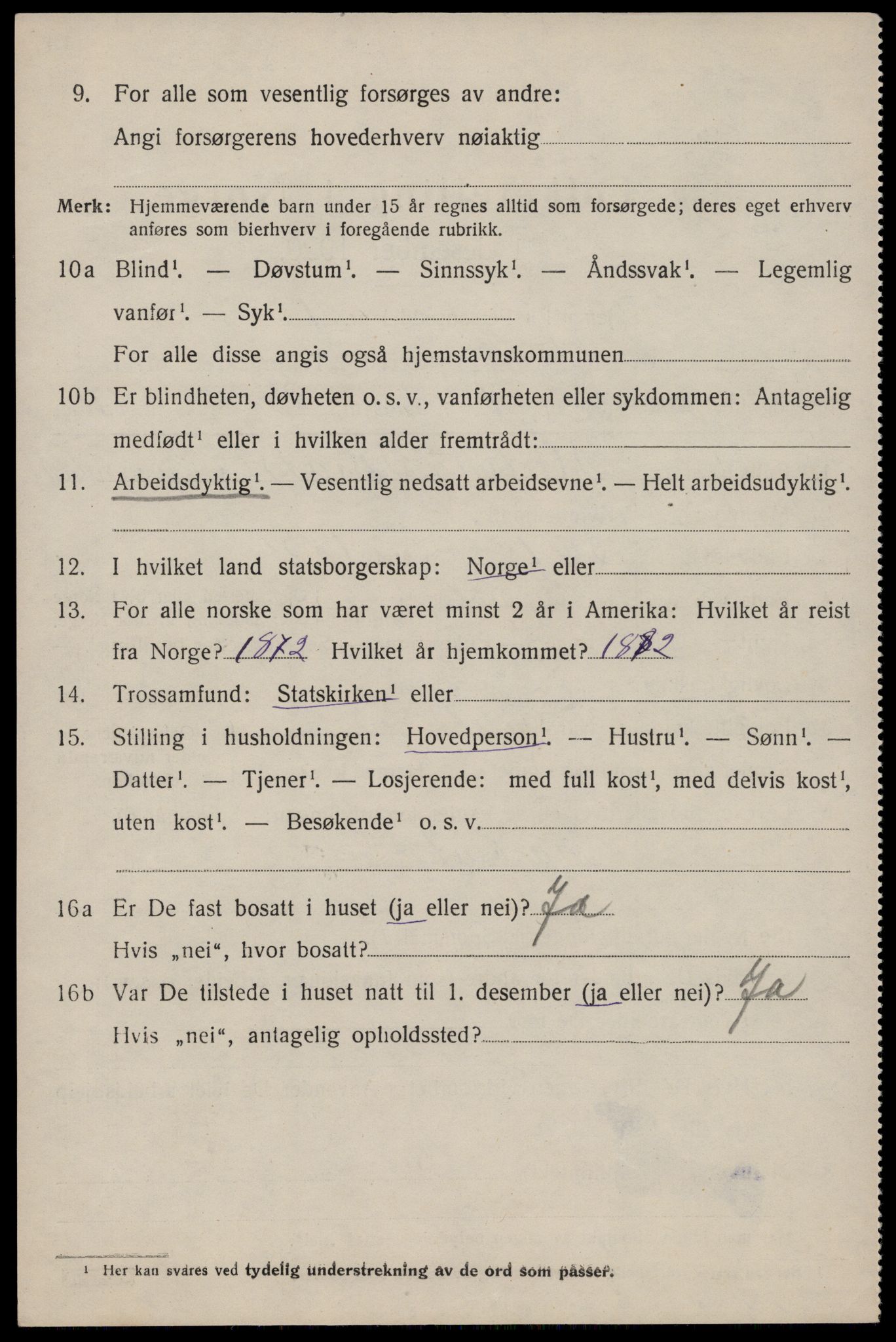 SAST, 1920 census for Avaldsnes, 1920, p. 5676