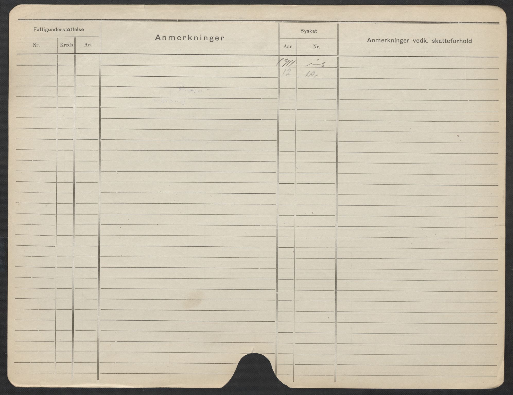 Oslo folkeregister, Registerkort, AV/SAO-A-11715/F/Fa/Fac/L0025: Kvinner, 1906-1914, p. 1029b