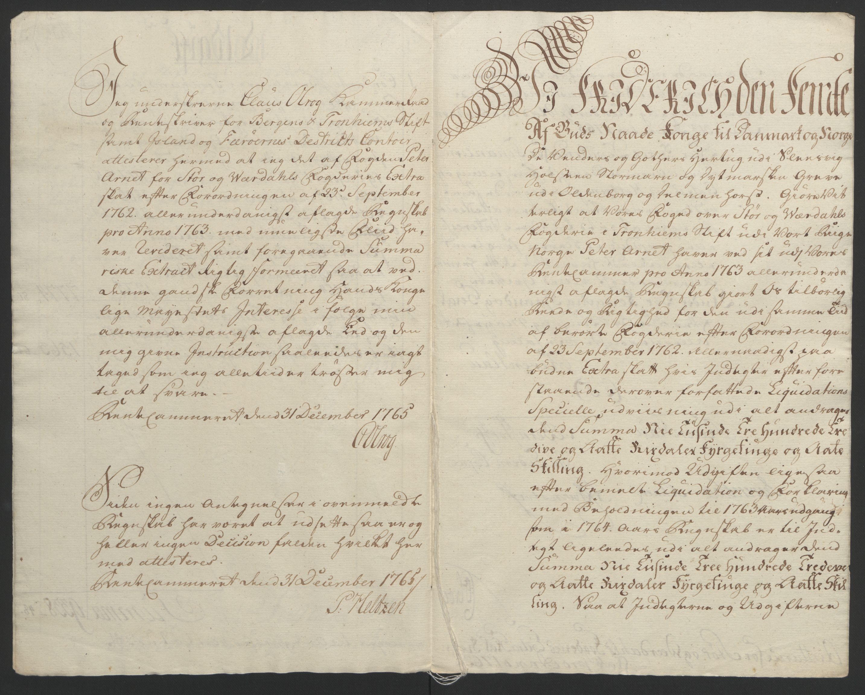 Rentekammeret inntil 1814, Reviderte regnskaper, Fogderegnskap, AV/RA-EA-4092/R62/L4303: Ekstraskatten Stjørdal og Verdal, 1762-1763, p. 51