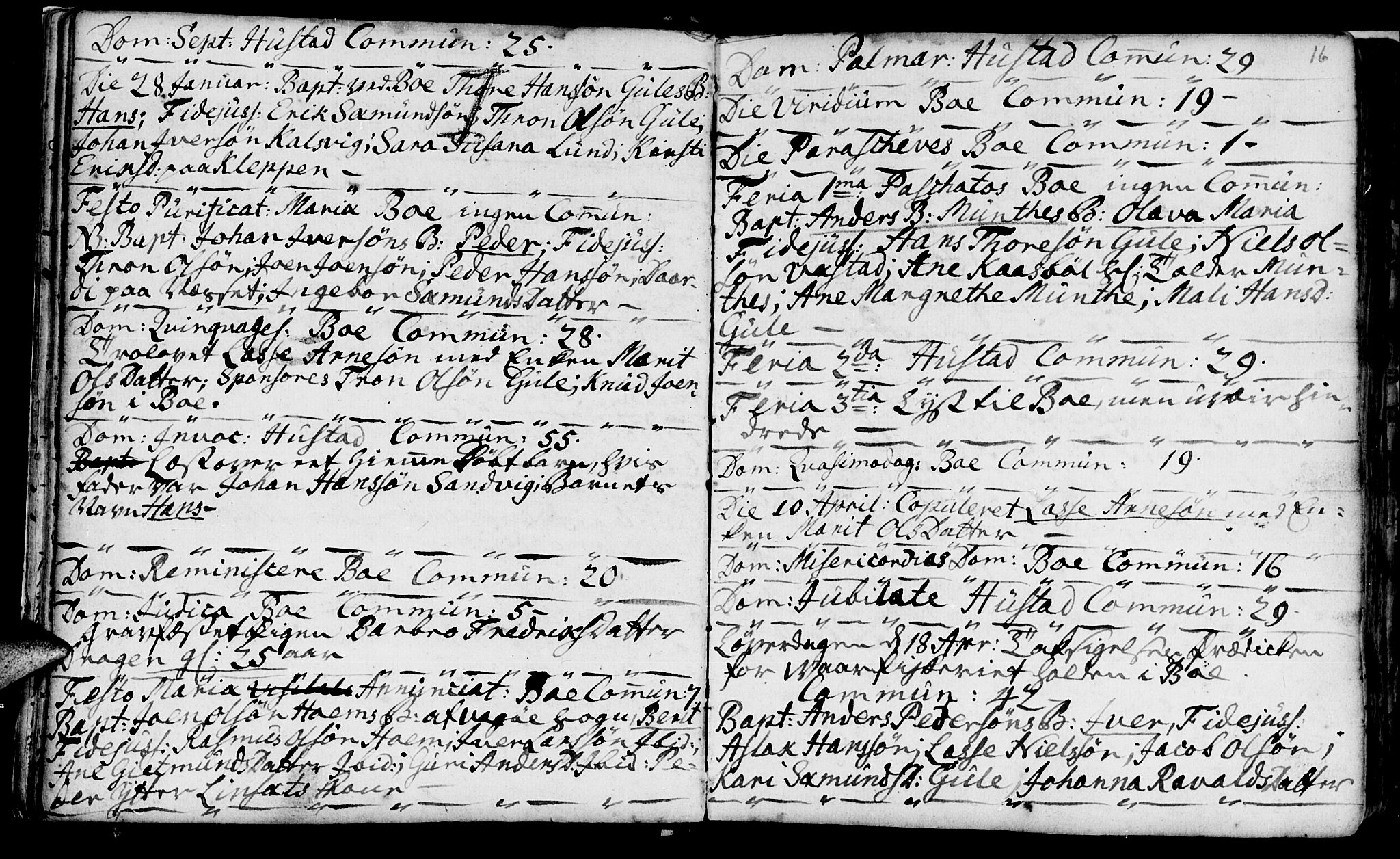 Ministerialprotokoller, klokkerbøker og fødselsregistre - Møre og Romsdal, AV/SAT-A-1454/566/L0760: Parish register (official) no. 566A01, 1739-1766, p. 16