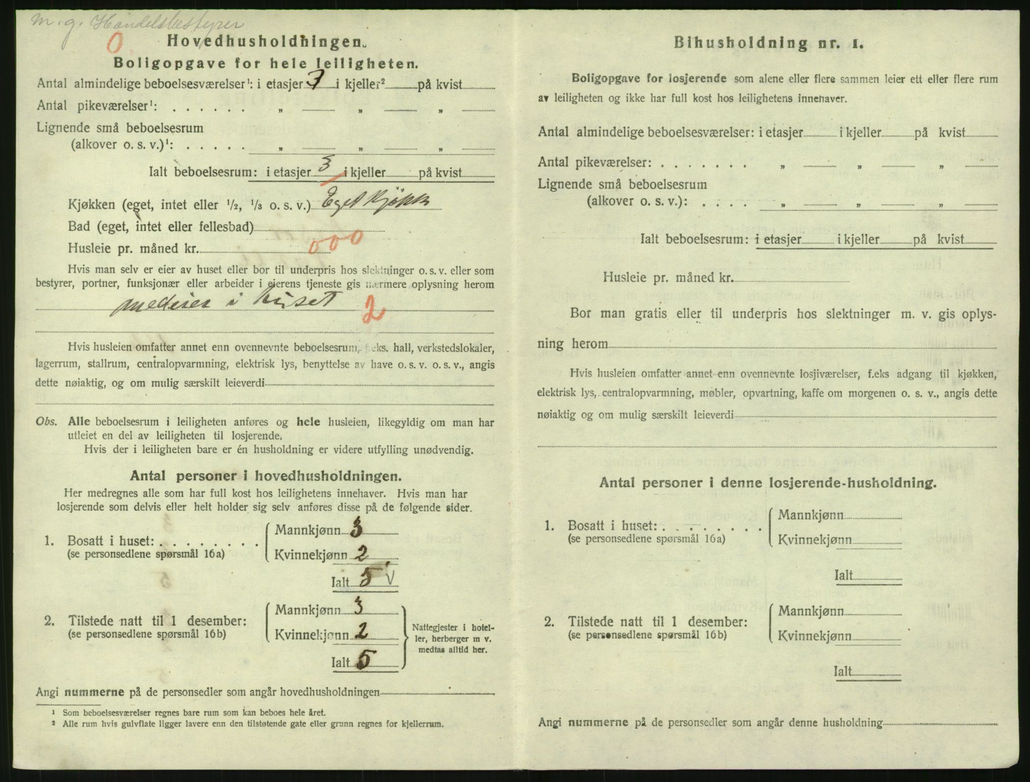 SAK, 1920 census for Risør, 1920, p. 2518