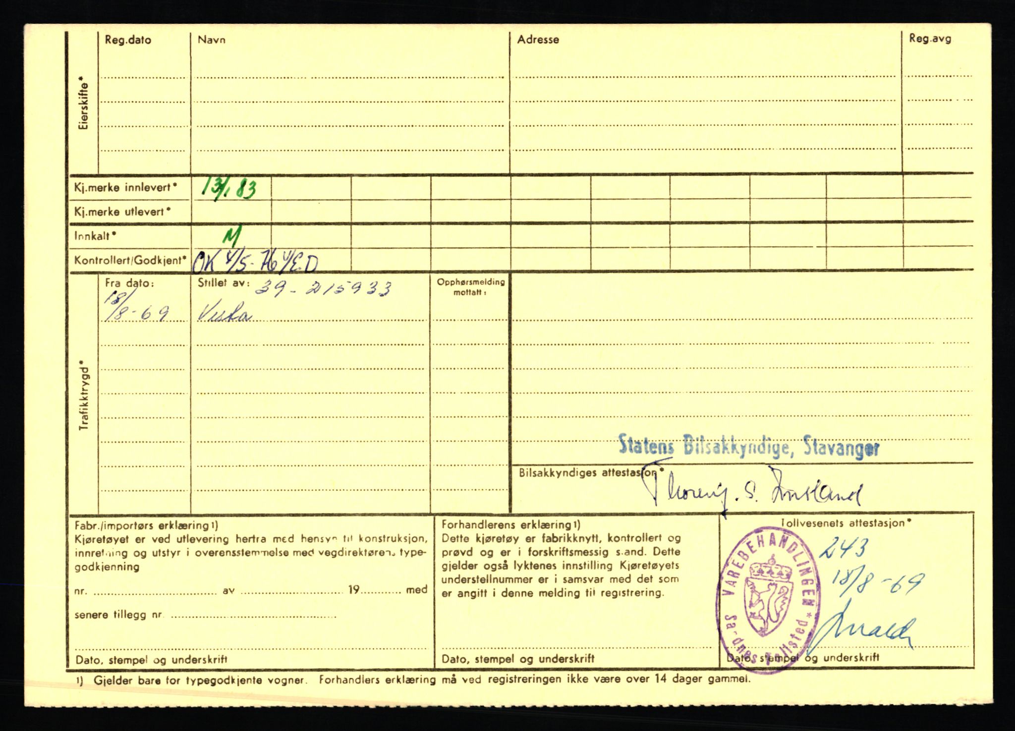 Stavanger trafikkstasjon, AV/SAST-A-101942/0/F/L0018: L-10000 - L-10499, 1930-1971, p. 592