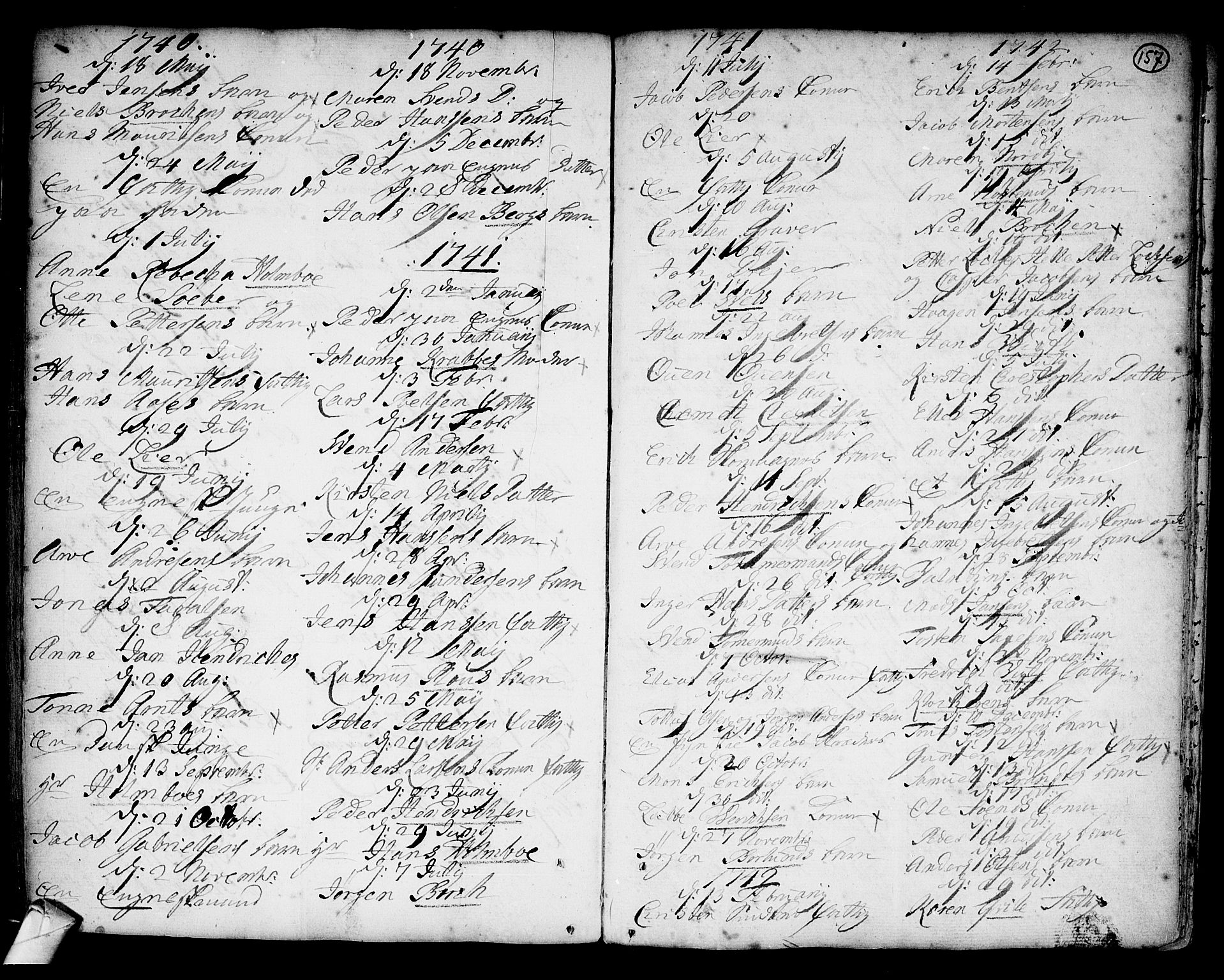 Strømsø kirkebøker, AV/SAKO-A-246/F/Fb/L0002: Parish register (official) no. II 2, 1739-1814, p. 164