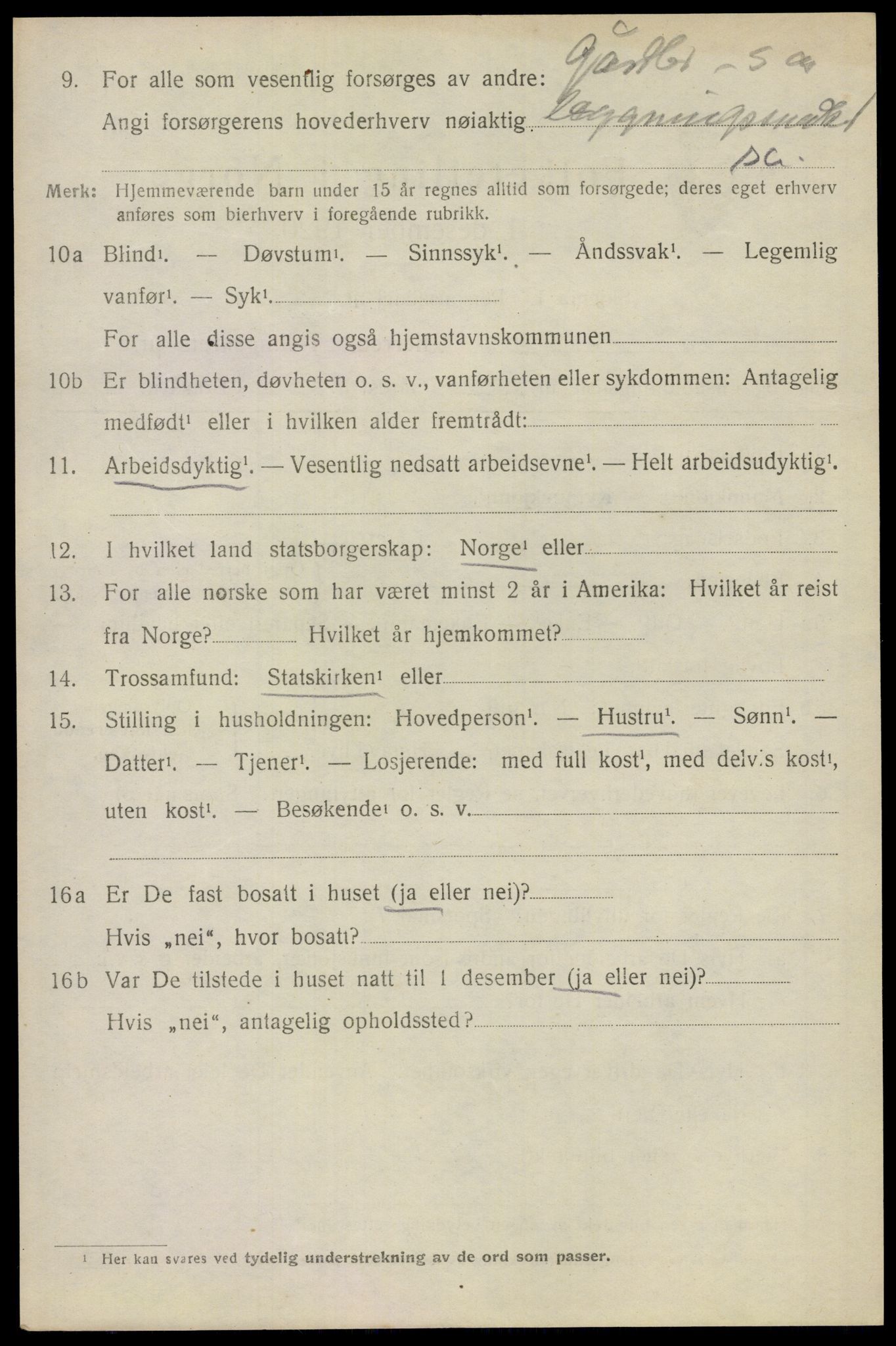 SAO, 1920 census for Eidsvoll, 1920, p. 24918
