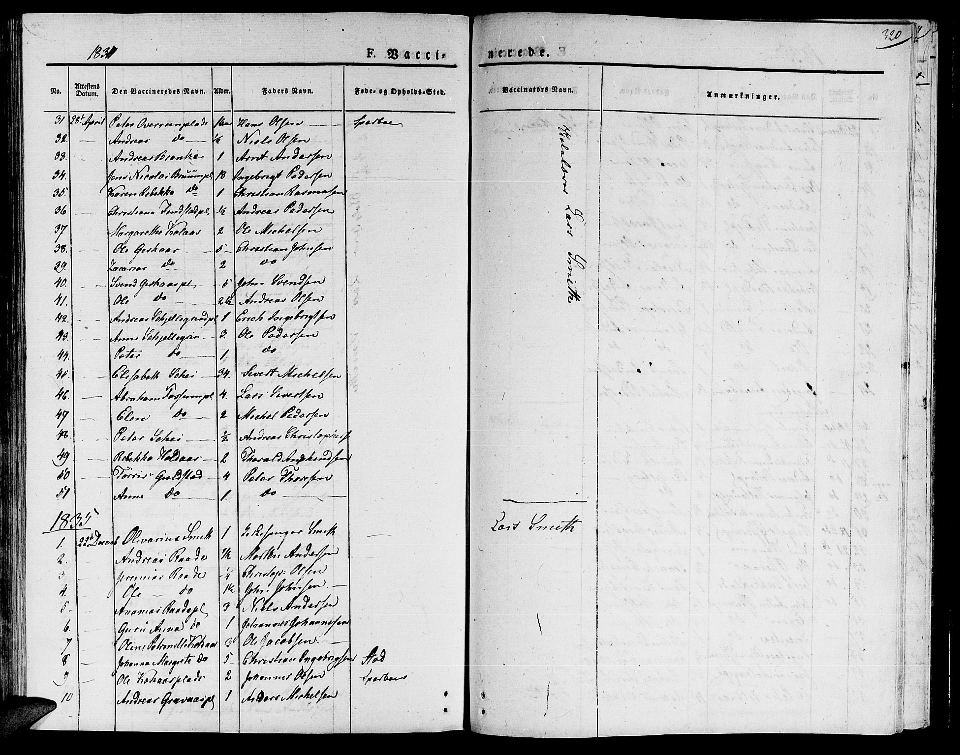 Ministerialprotokoller, klokkerbøker og fødselsregistre - Nord-Trøndelag, SAT/A-1458/735/L0336: Parish register (official) no. 735A05 /1, 1825-1835, p. 320