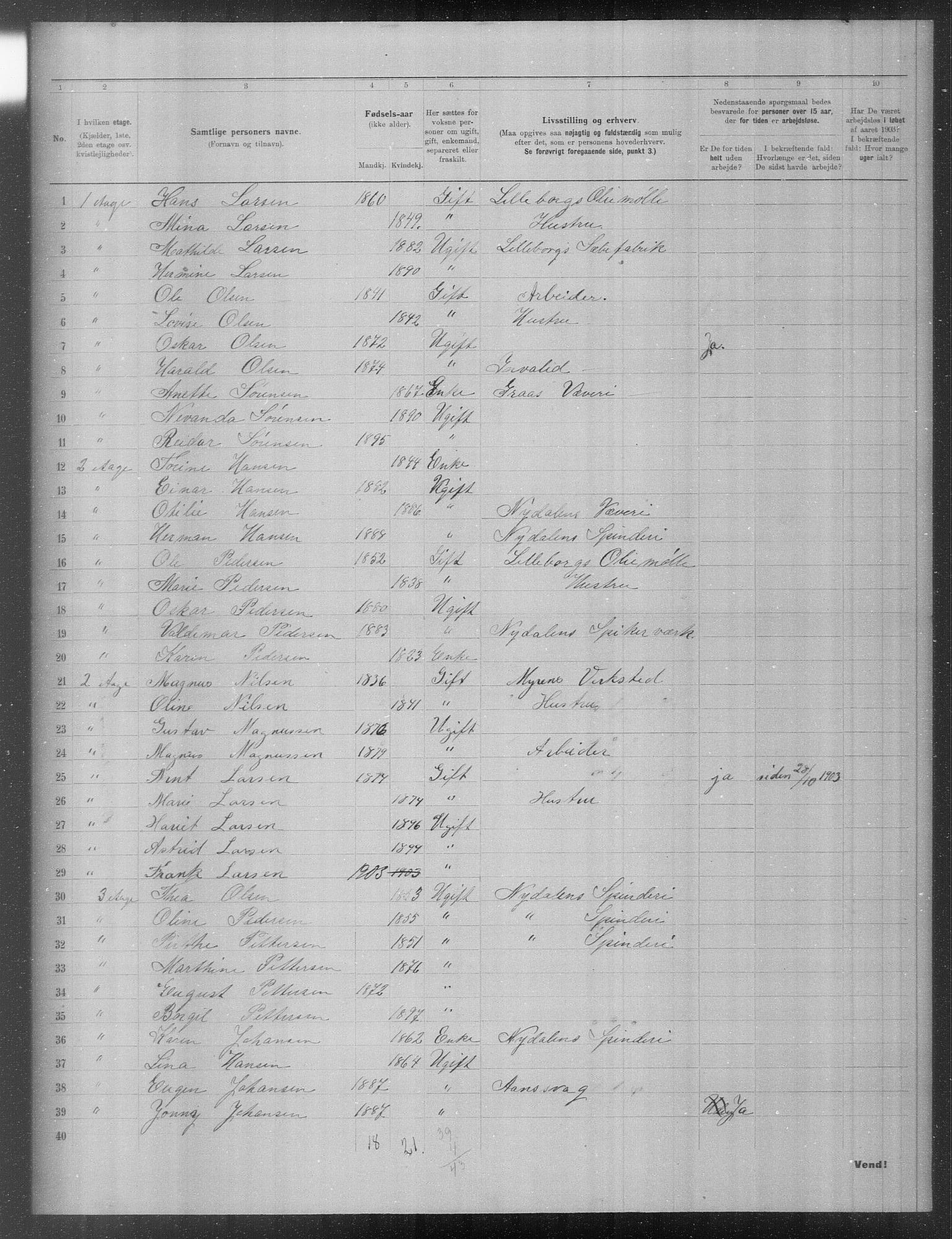 OBA, Municipal Census 1903 for Kristiania, 1903, p. 17359