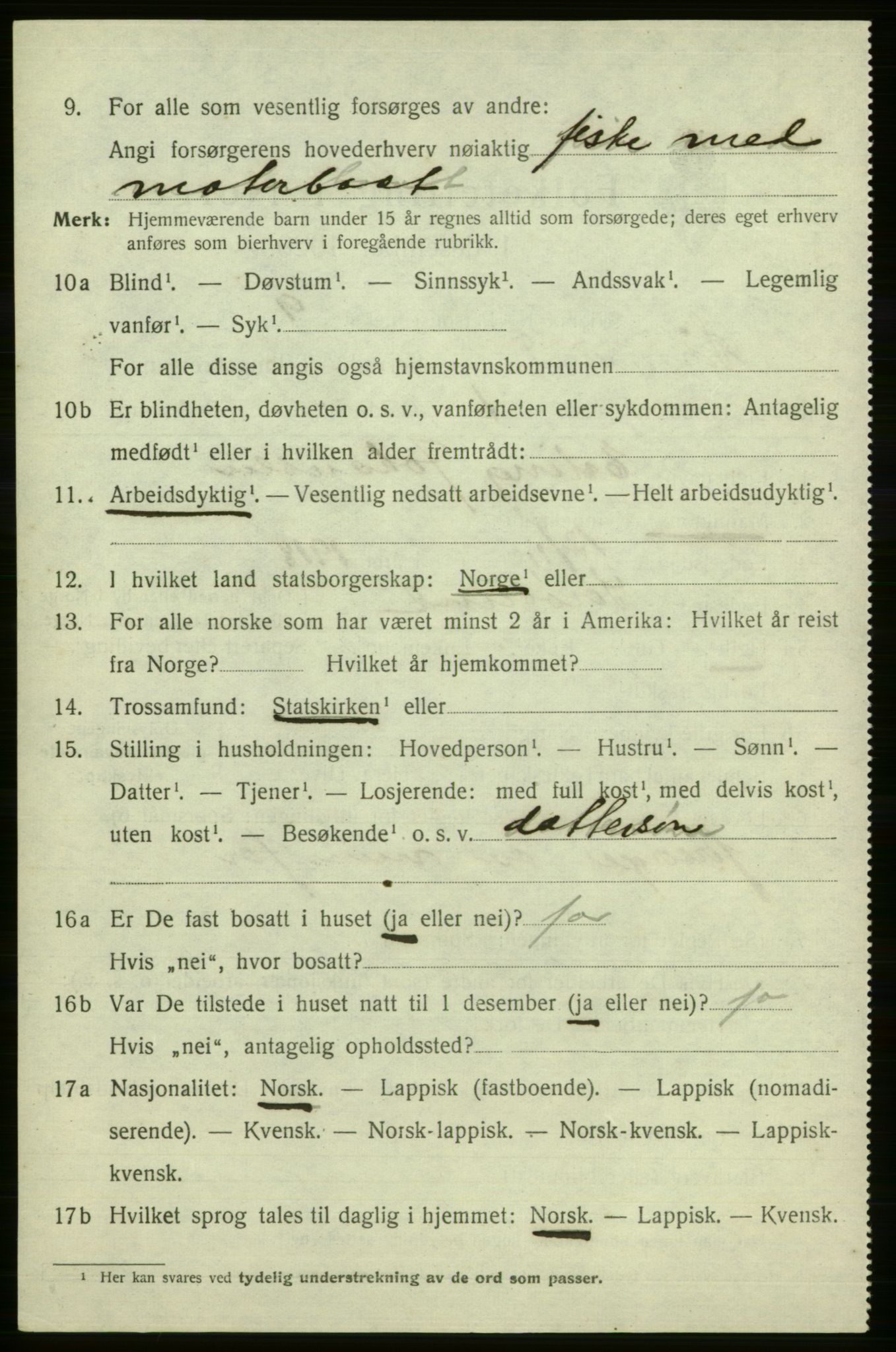 SATØ, 1920 census for Sørøysund rural district, 1920, p. 1117