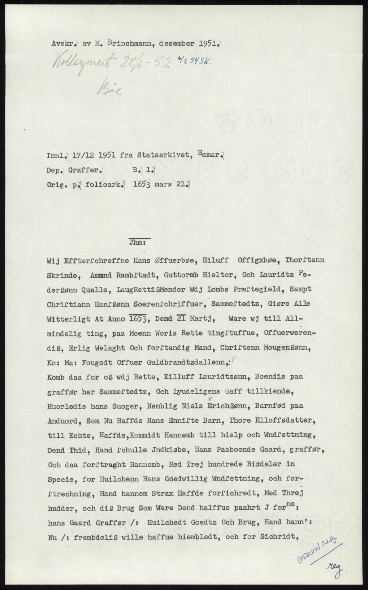 Samlinger til kildeutgivelse, Diplomavskriftsamlingen, RA/EA-4053/H/Ha, p. 2325