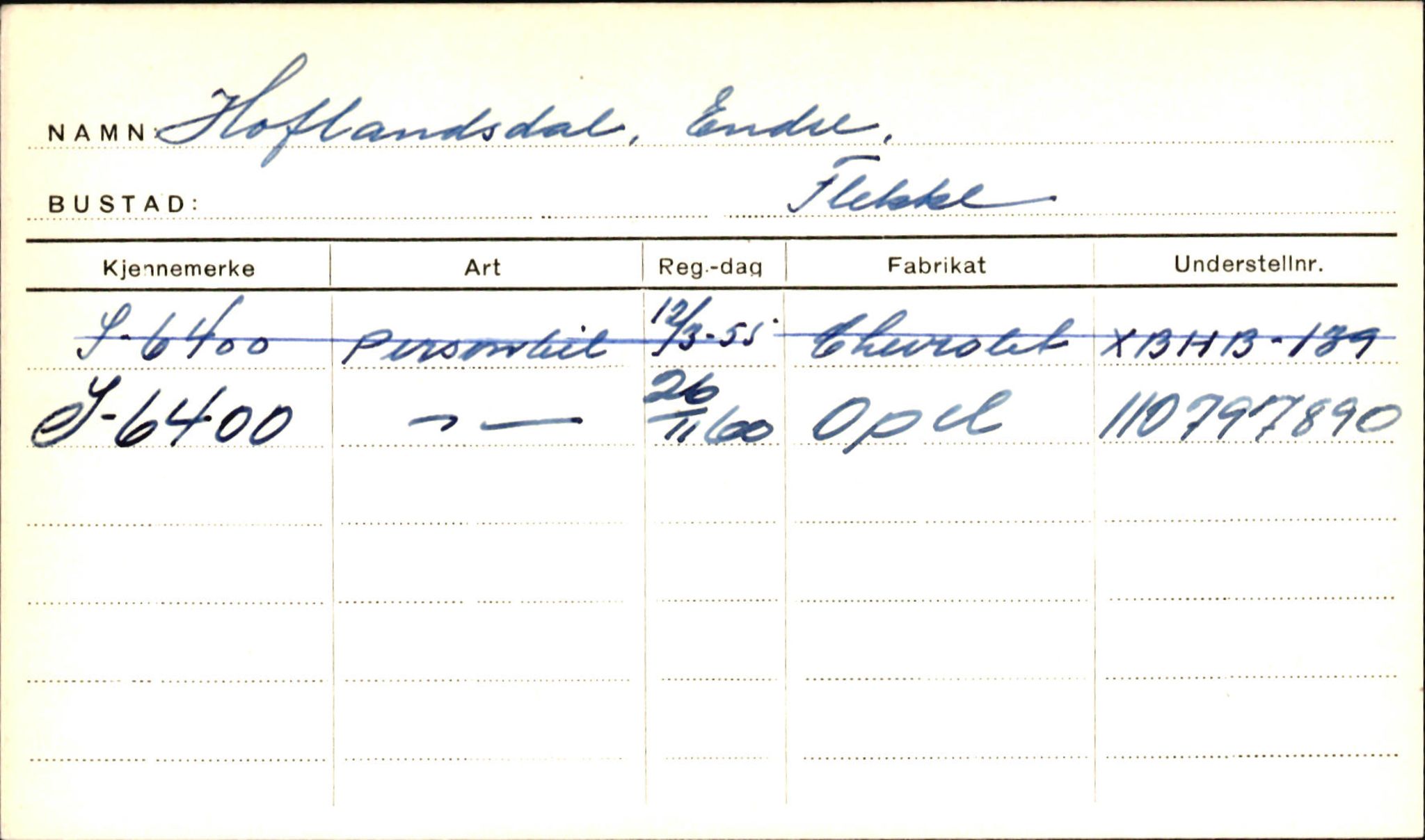Statens vegvesen, Sogn og Fjordane vegkontor, SAB/A-5301/4/F/L0001A: Eigarregister Fjordane til 1.6.1961, 1930-1961, p. 550